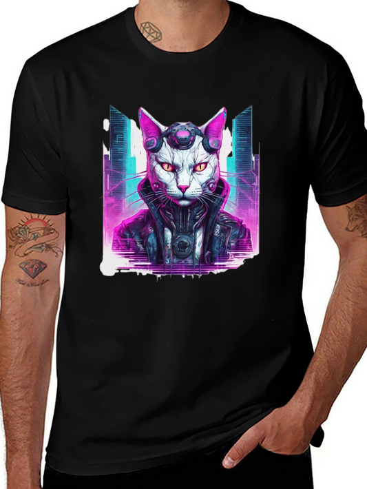 Cyberpunk Cat T-Shirt
