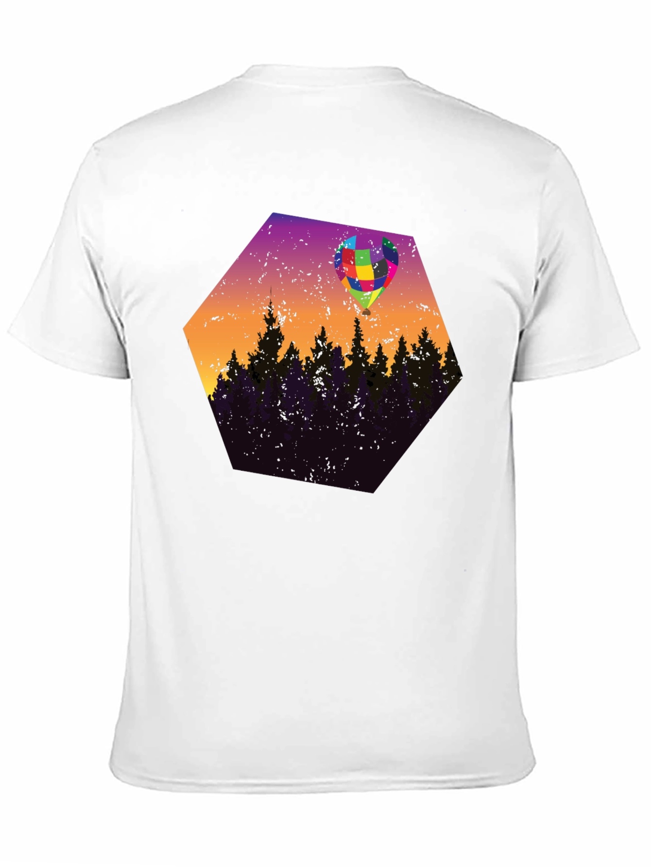 Abstract Balloon Forest Graphic Tee