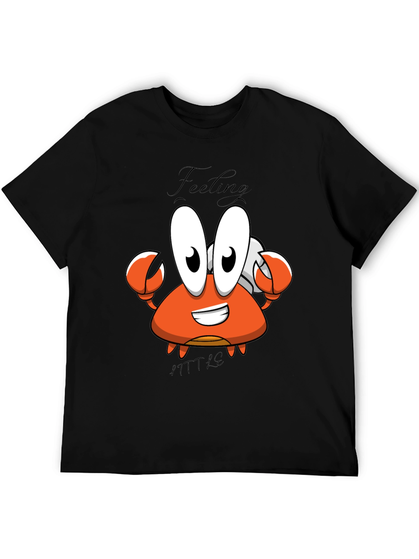 Feeling A Little Crabby T-Shirt - Cartoon Crab Tee
