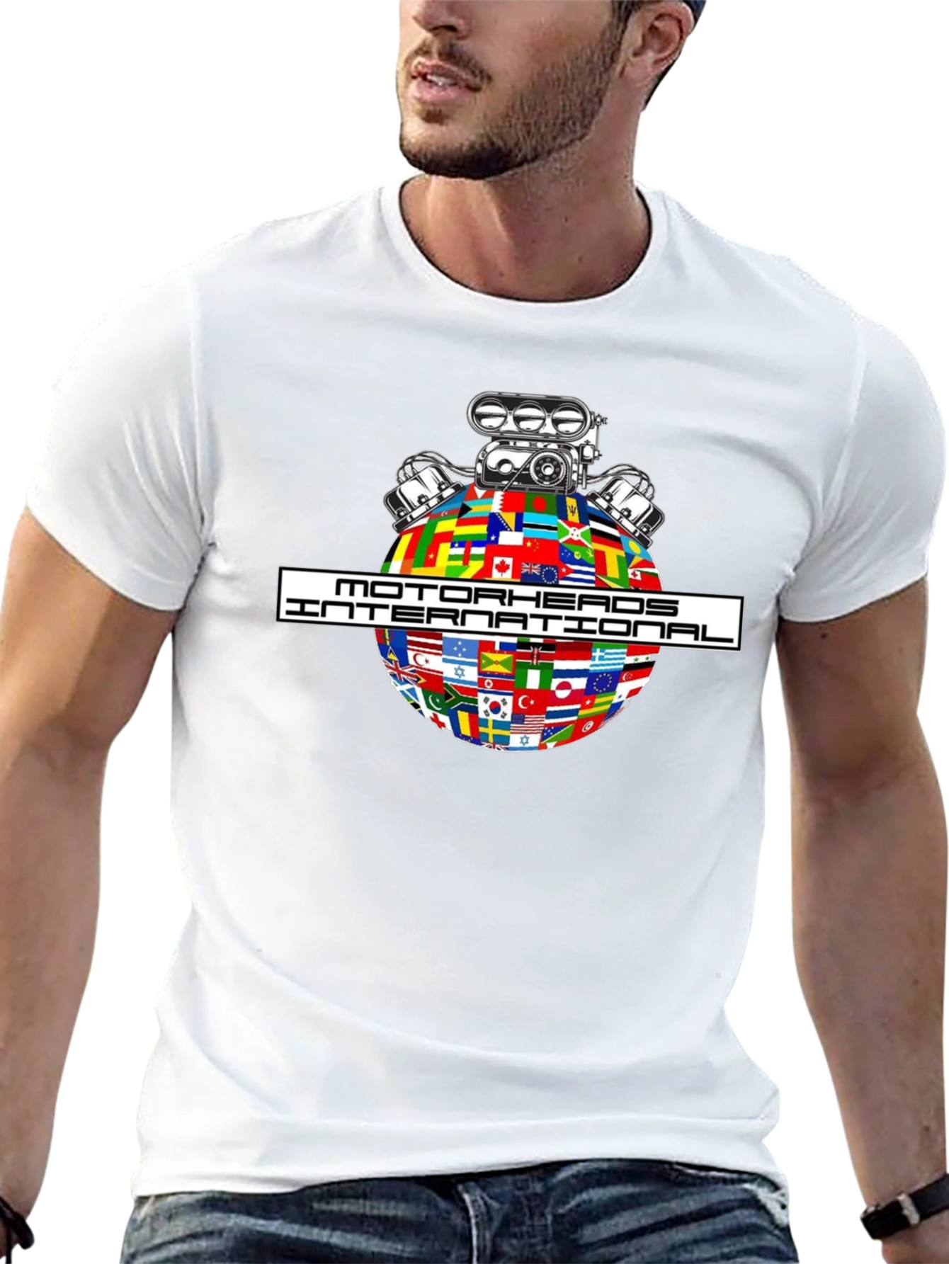 Motorheads International Graphic Tee