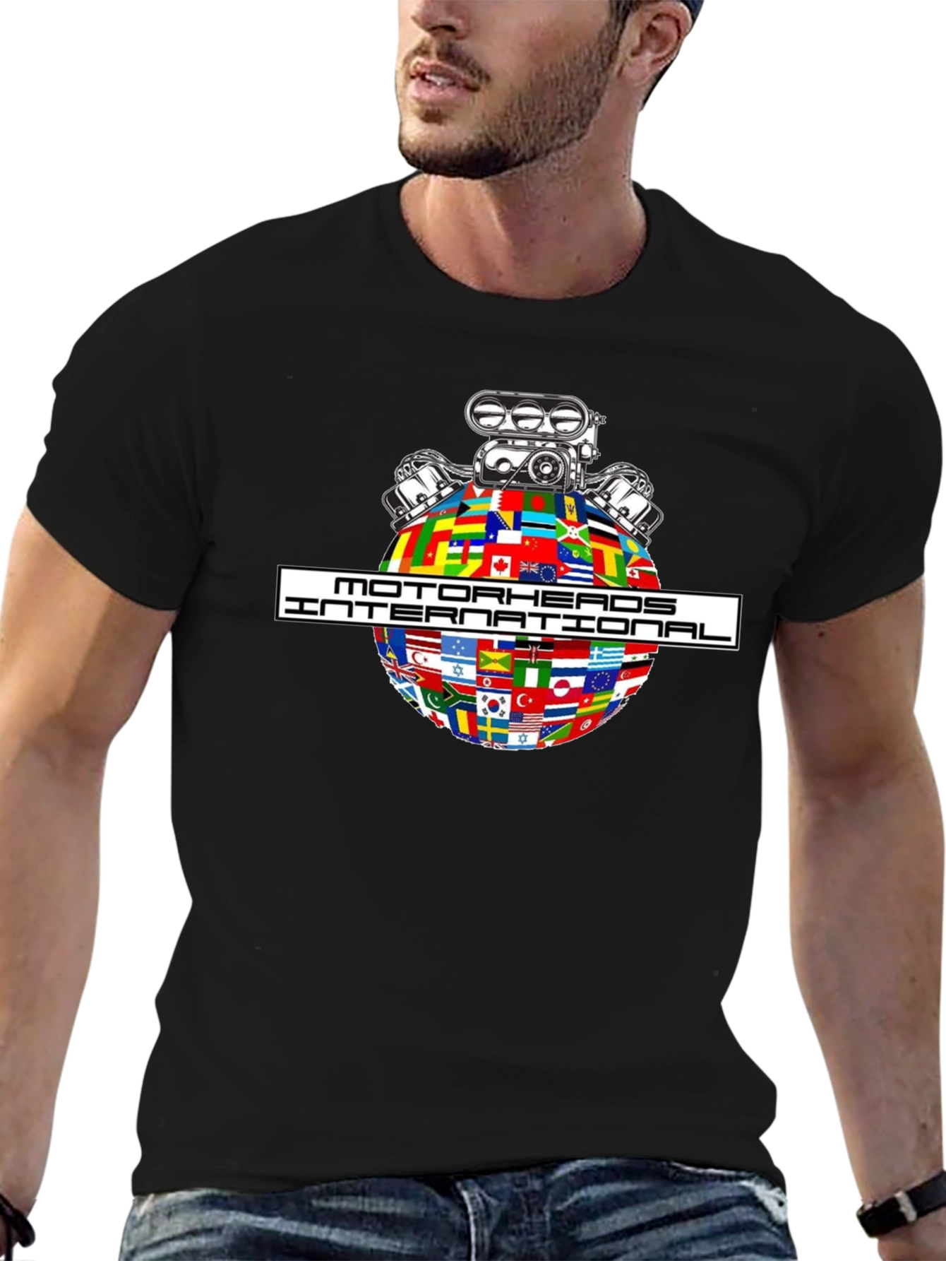 Motorheads International Graphic Tee