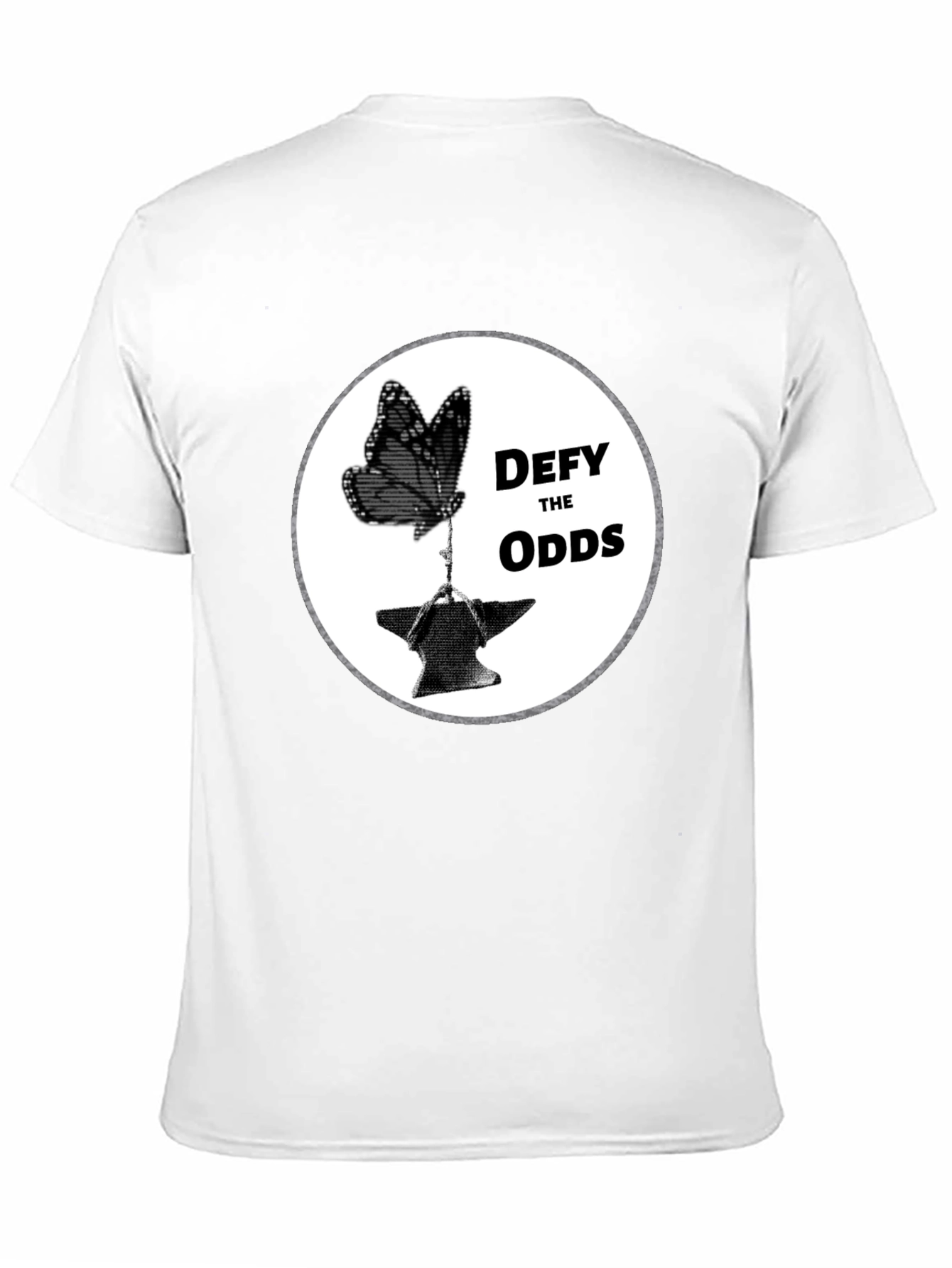 Defy the Odds Butterfly Anvil T-Shirt