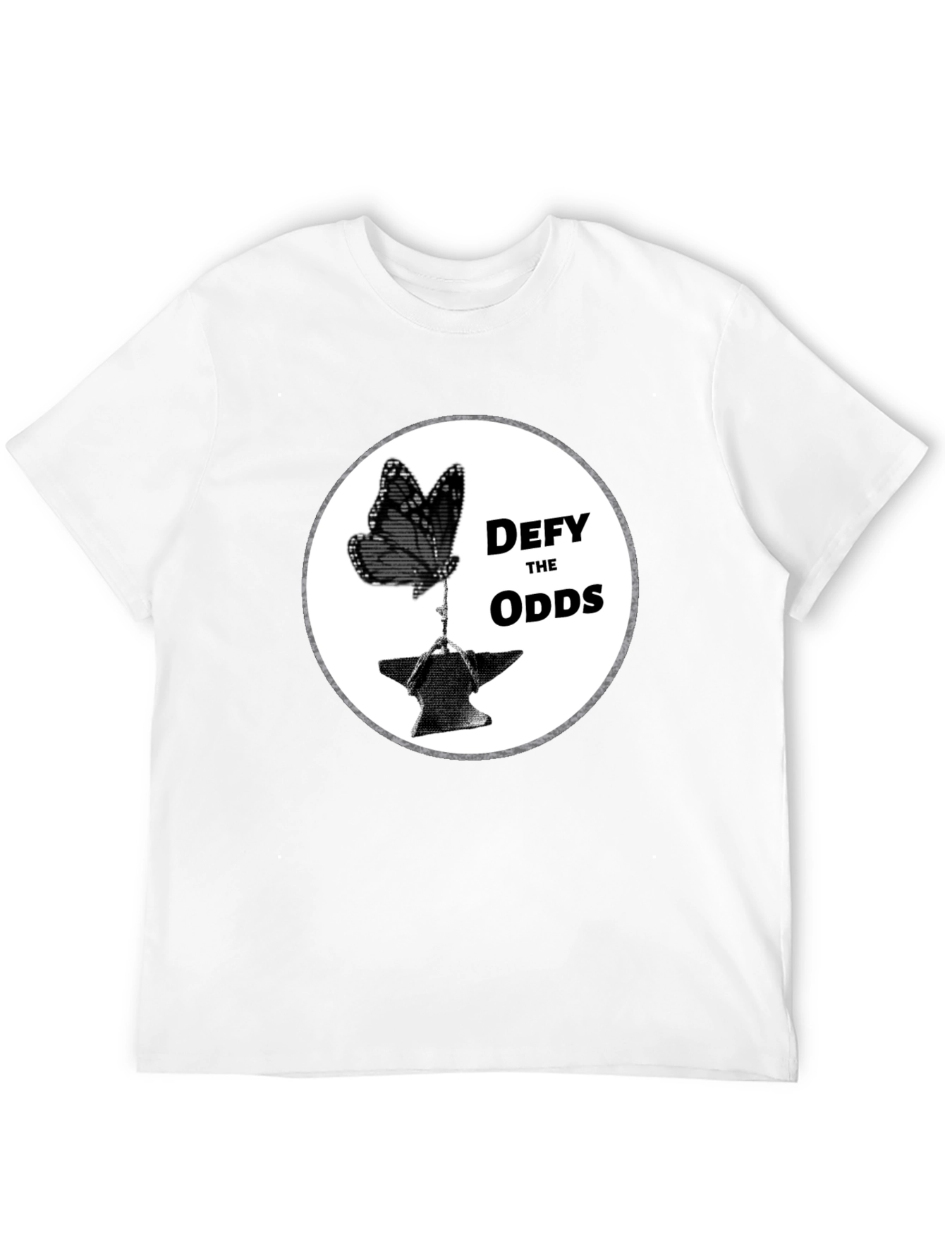Defy the Odds Butterfly Anvil T-Shirt