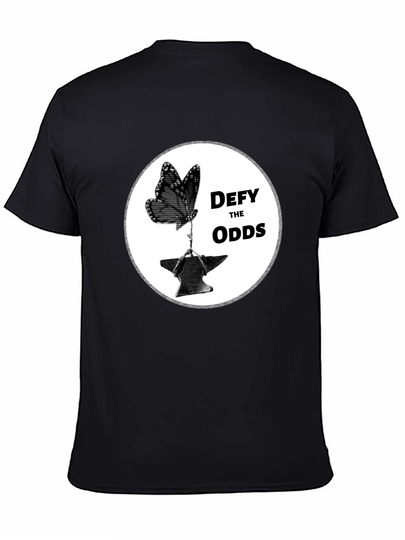 Defy the Odds Butterfly Anvil T-Shirt