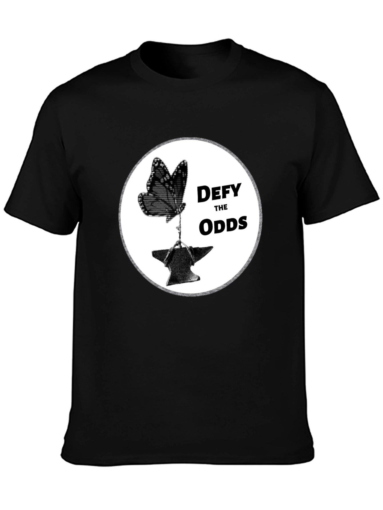 Defy the Odds Butterfly Anvil T-Shirt