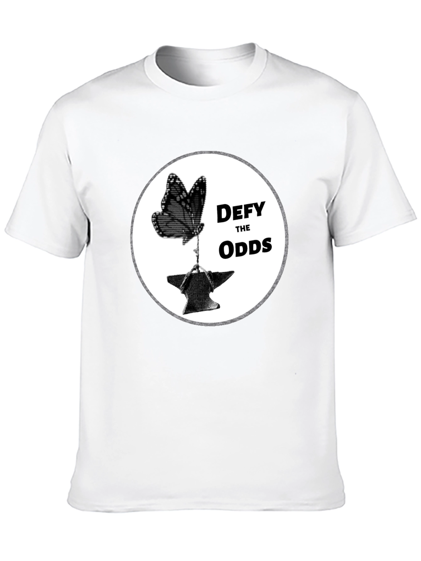 Defy the Odds Butterfly Anvil T-Shirt