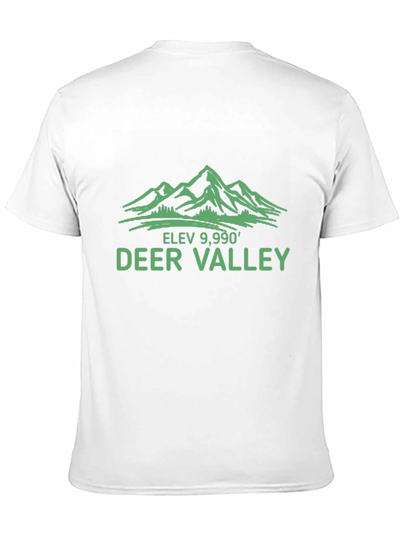 Deer Valley Elevation T-Shirt - Mountain Graphic Tee