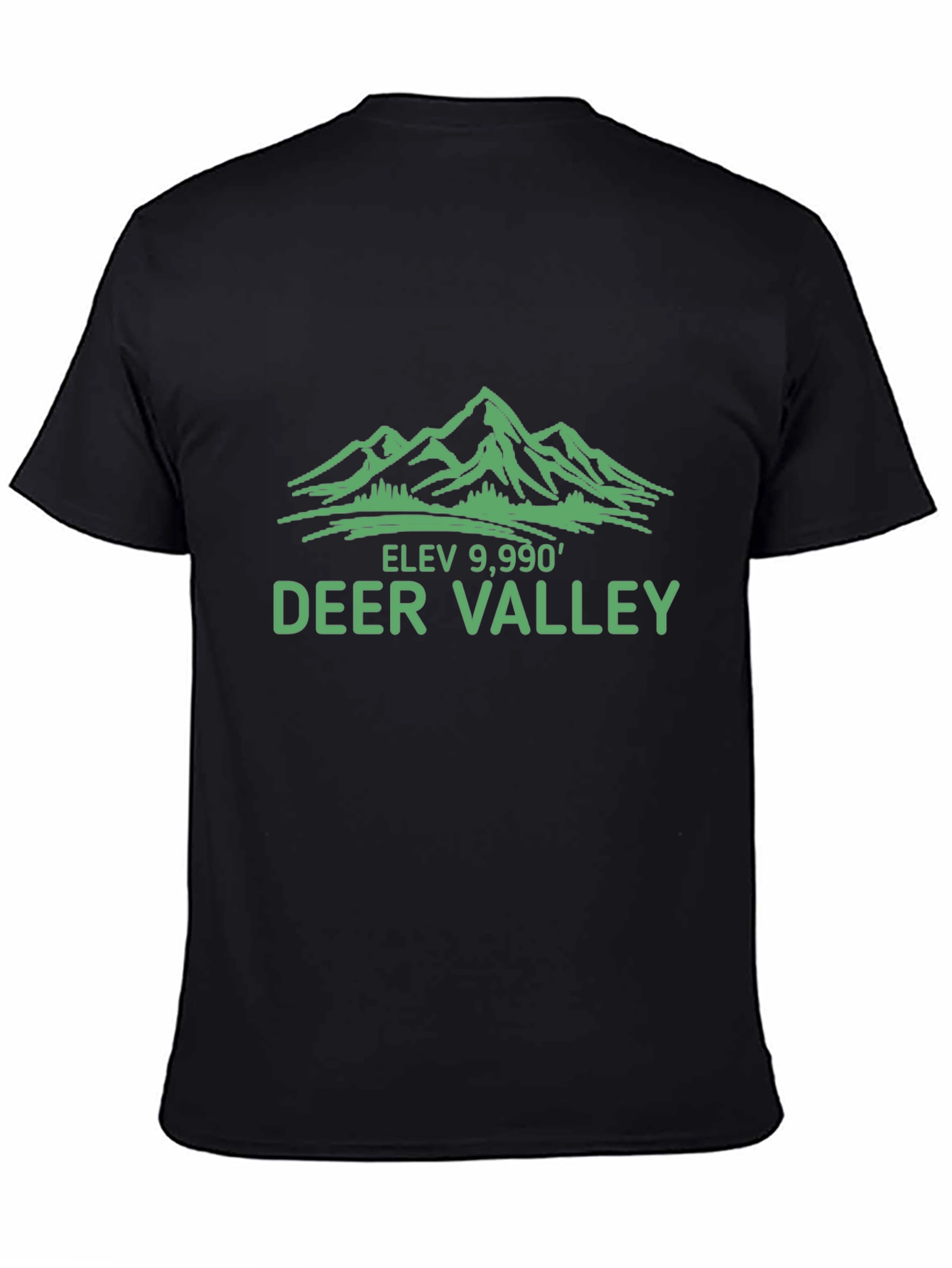 Deer Valley Elevation T-Shirt - Mountain Graphic Tee