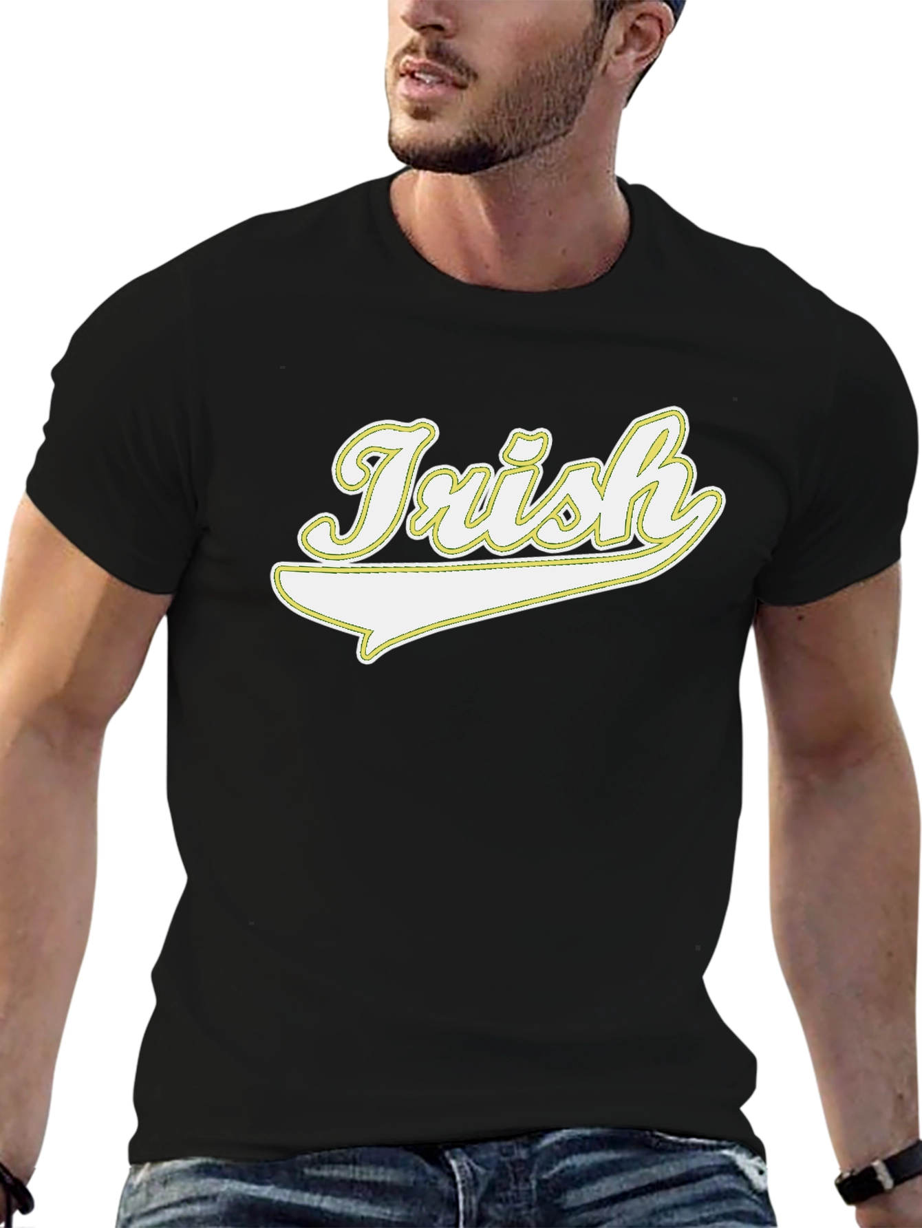 Irish Graphic T-Shirt - Black
