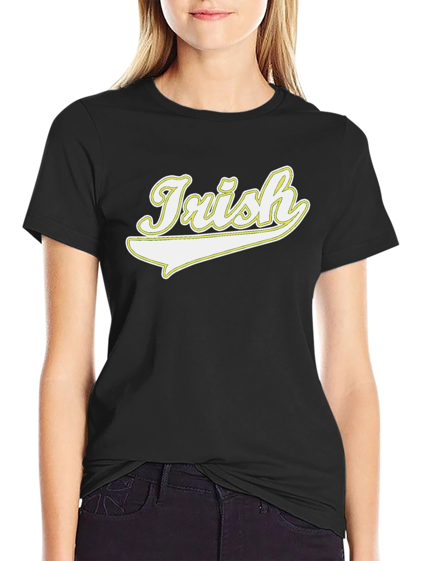 Irish Graphic T-Shirt - Black