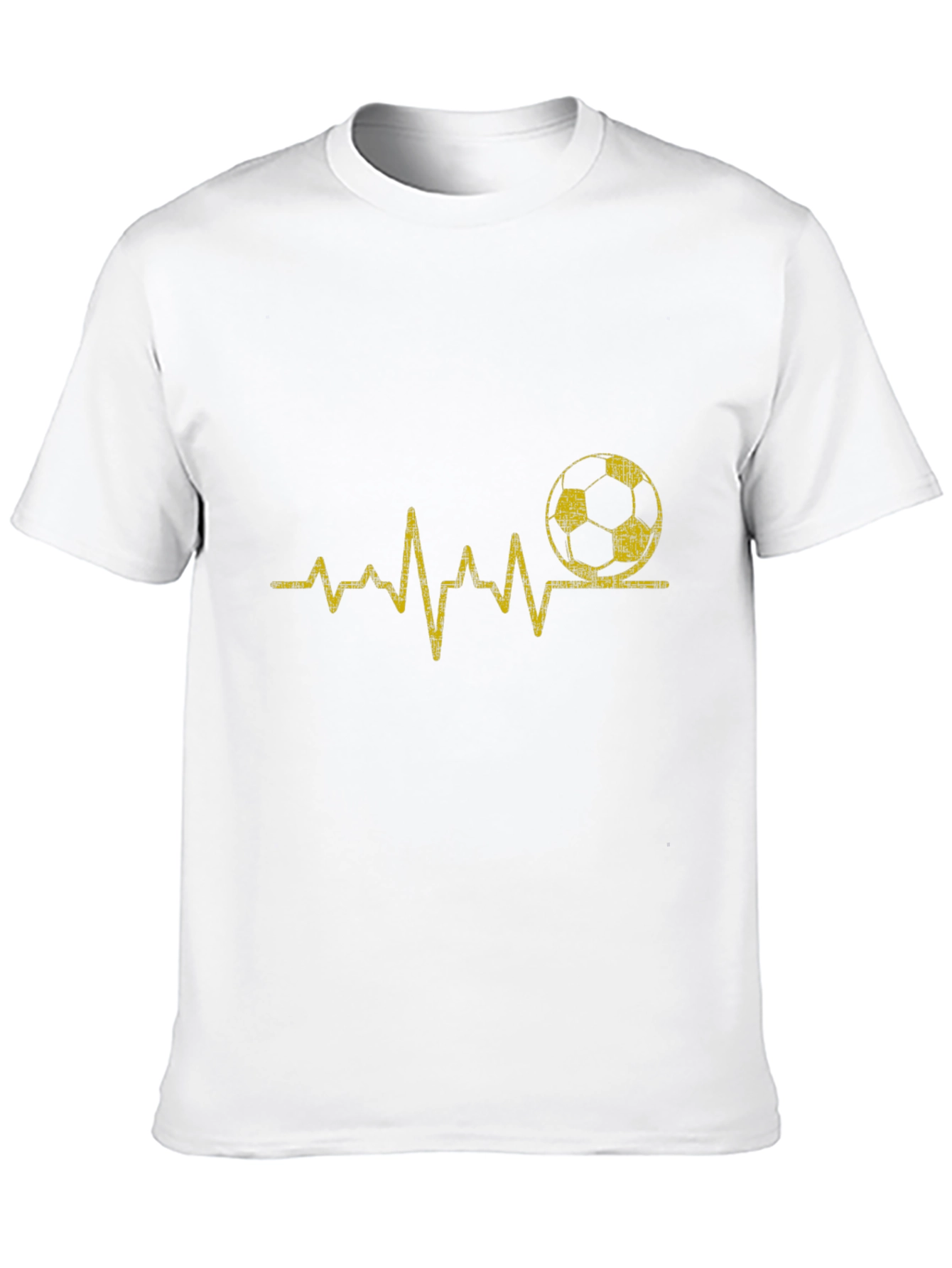 Soccer Heartbeat T-Shirt - Passion for Football!
