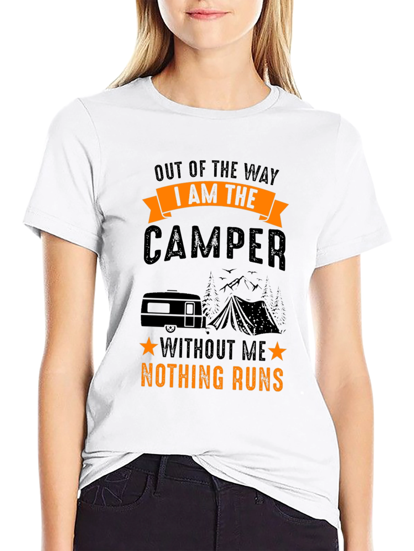 I Am The Camper T-Shirt - Camping Adventure Tee