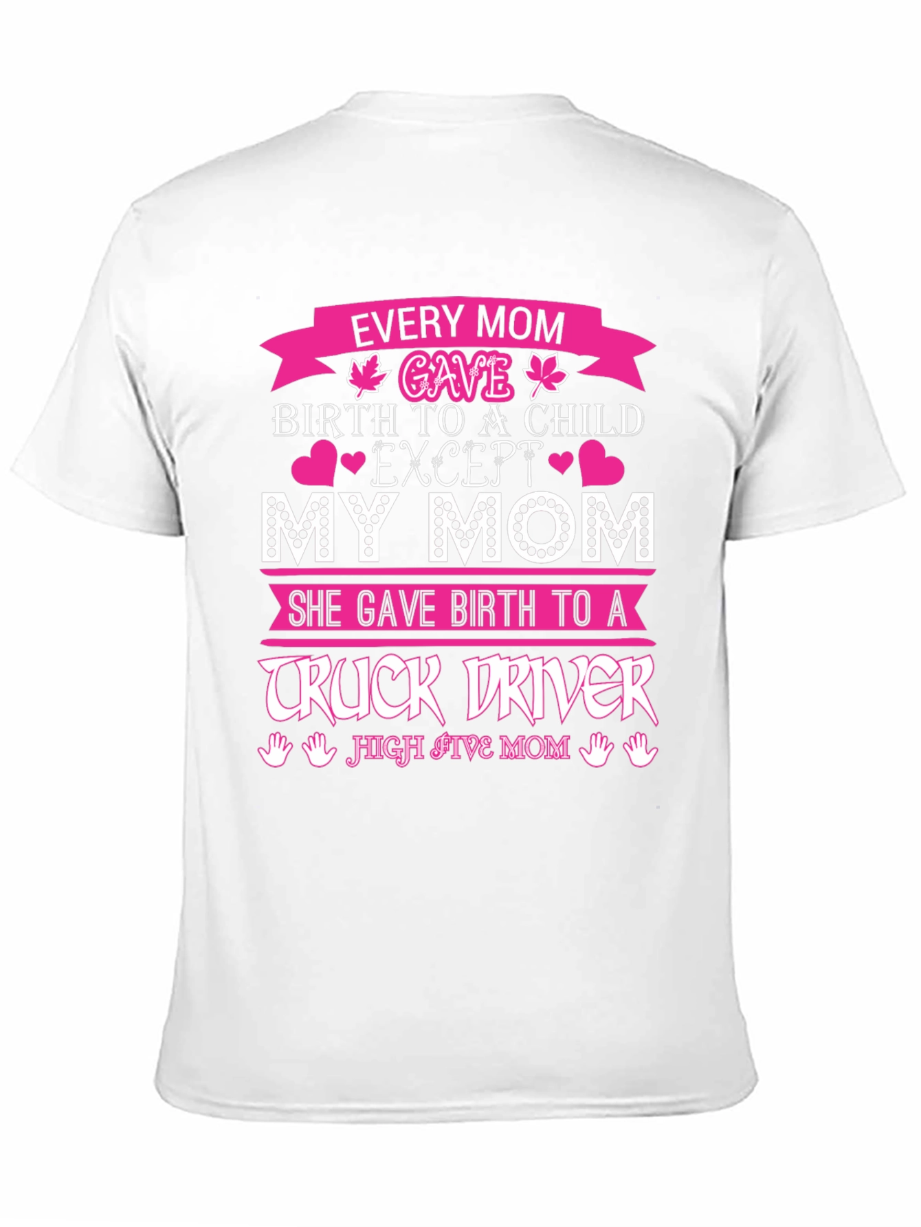 Truck Driver Mom Graphic T-Shirt