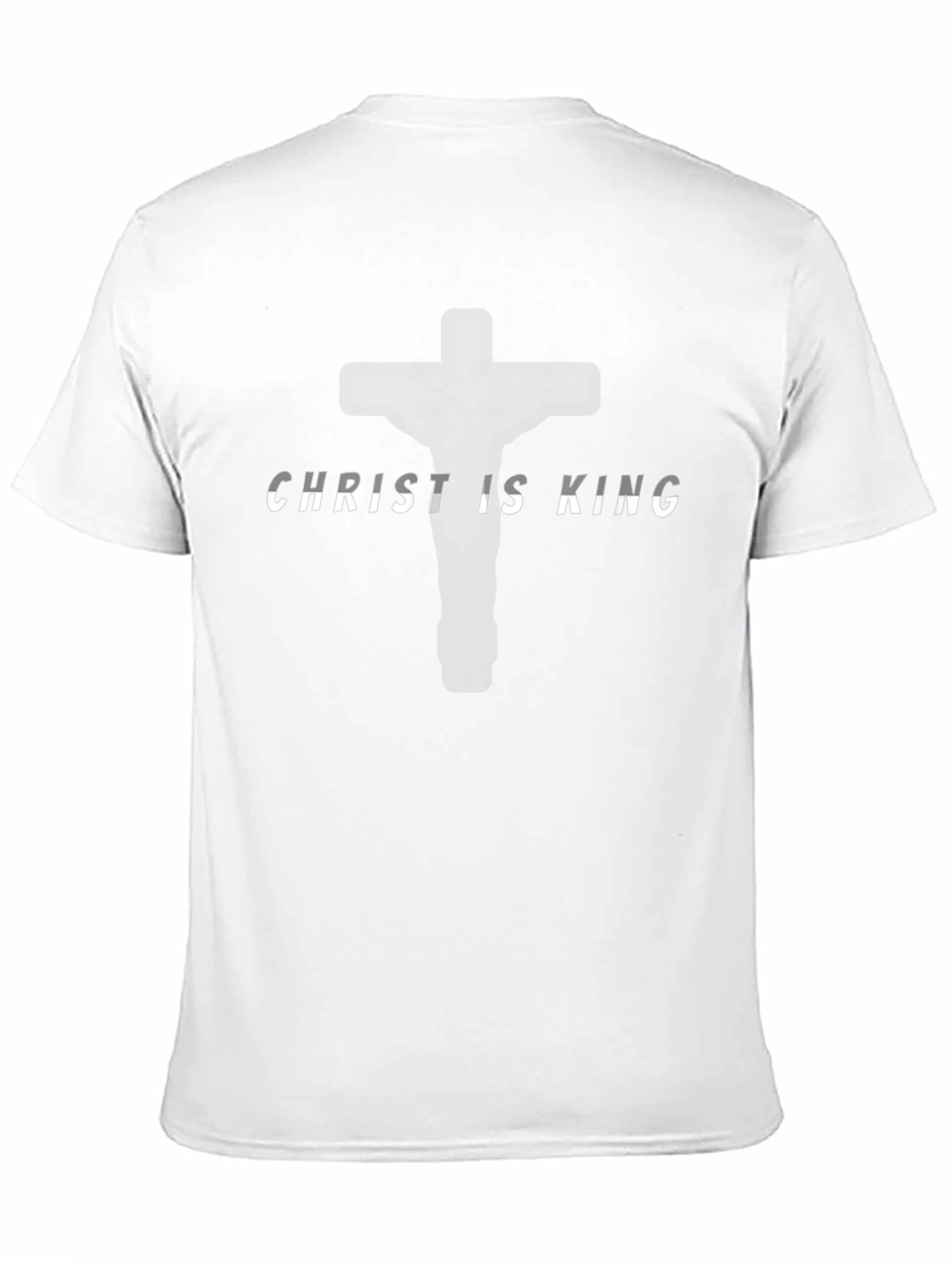 Christ is King Black T-Shirt
