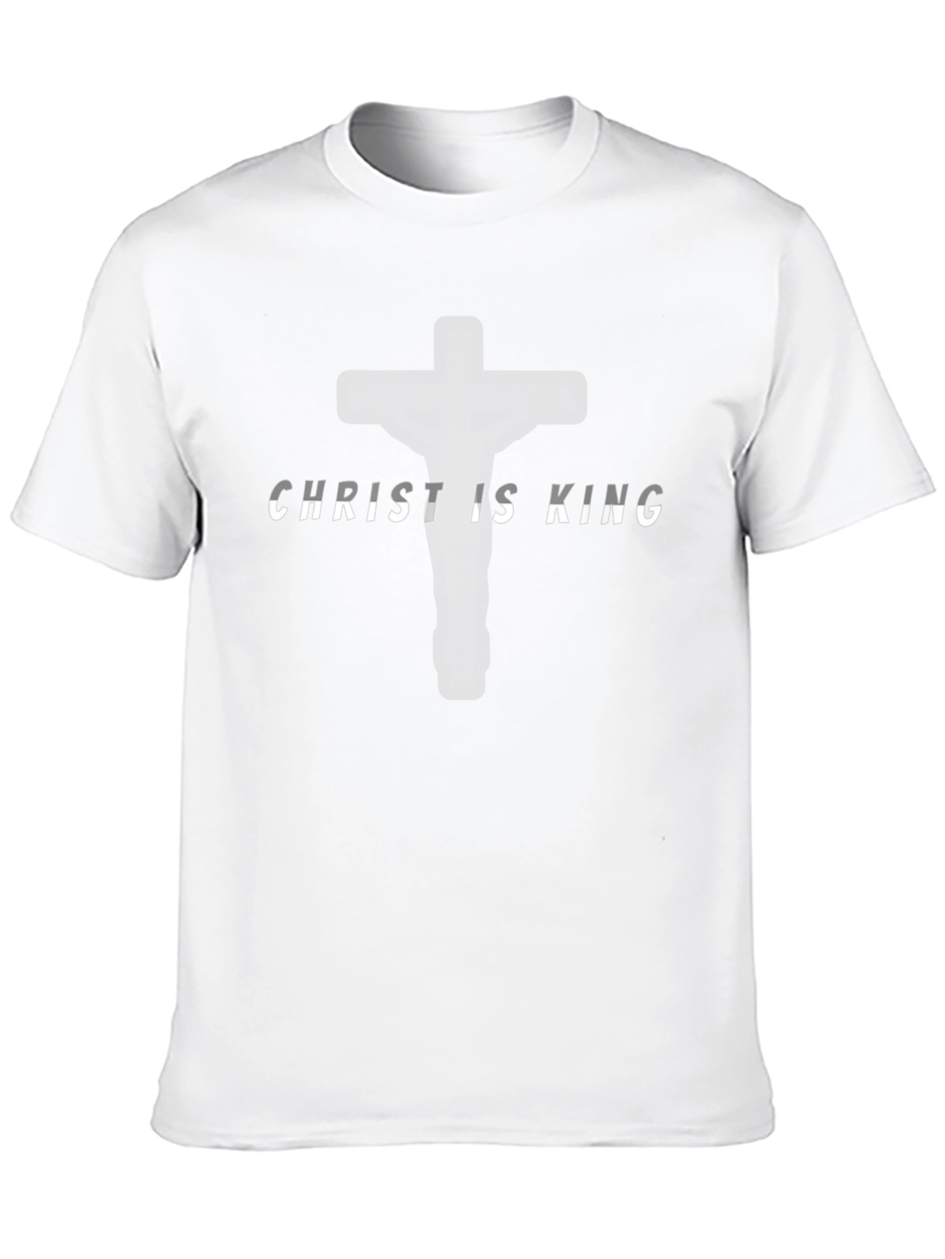 Christ is King Black T-Shirt