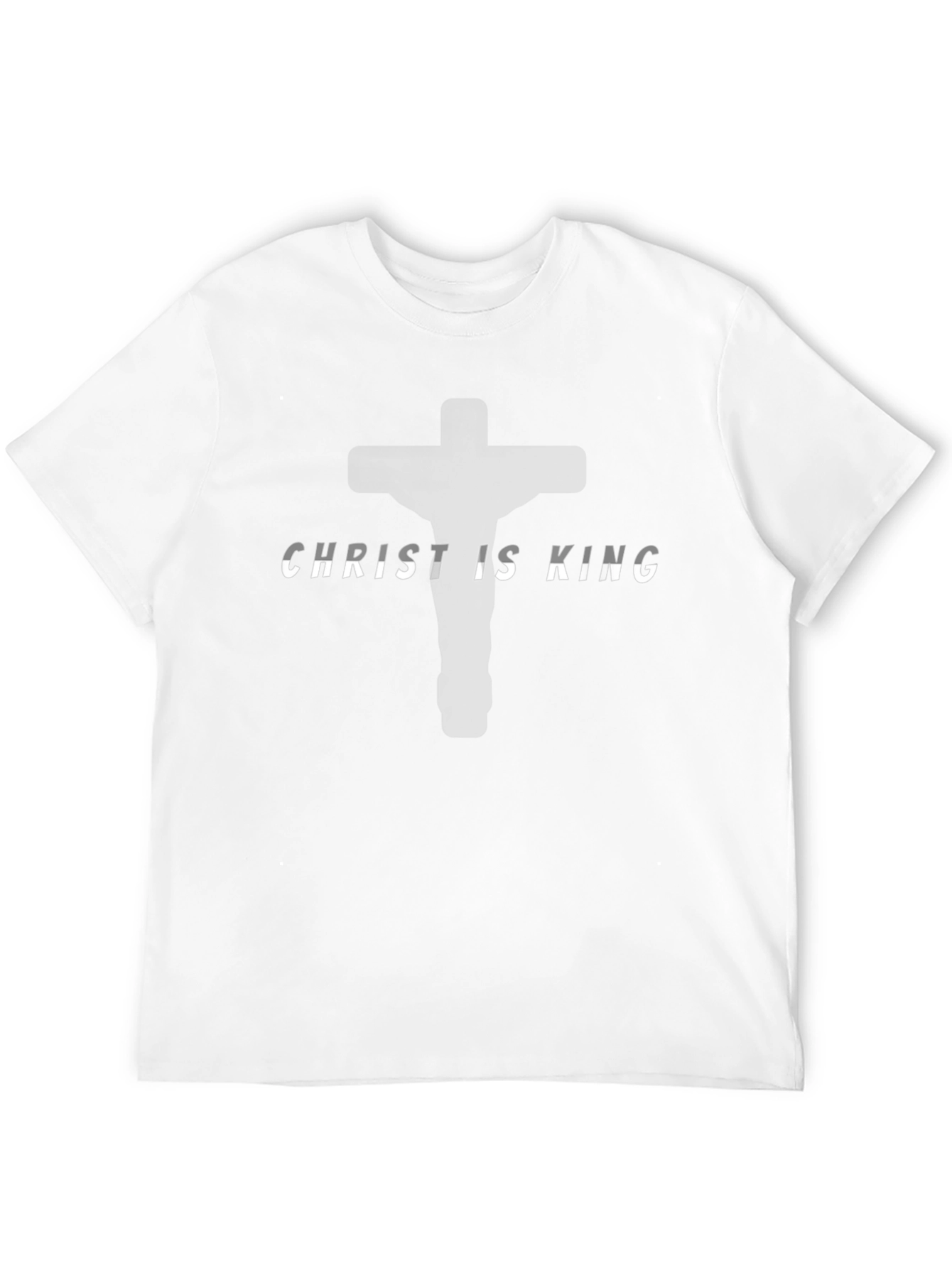 Christ is King Black T-Shirt