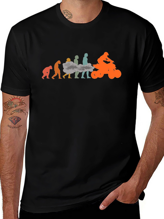 Evolution of ATV Rider T-Shirt