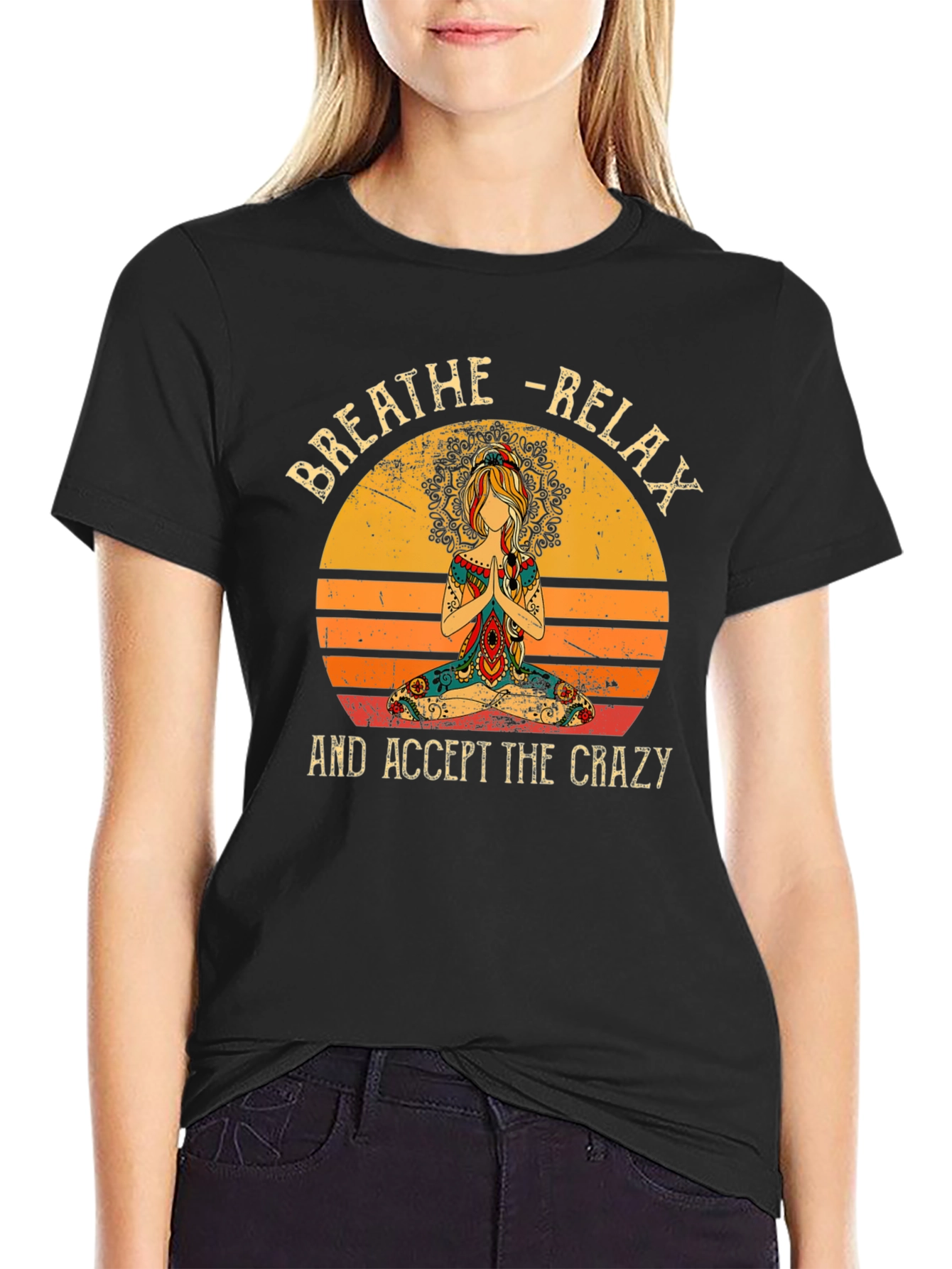 Breathe Relax Crazy T-Shirt