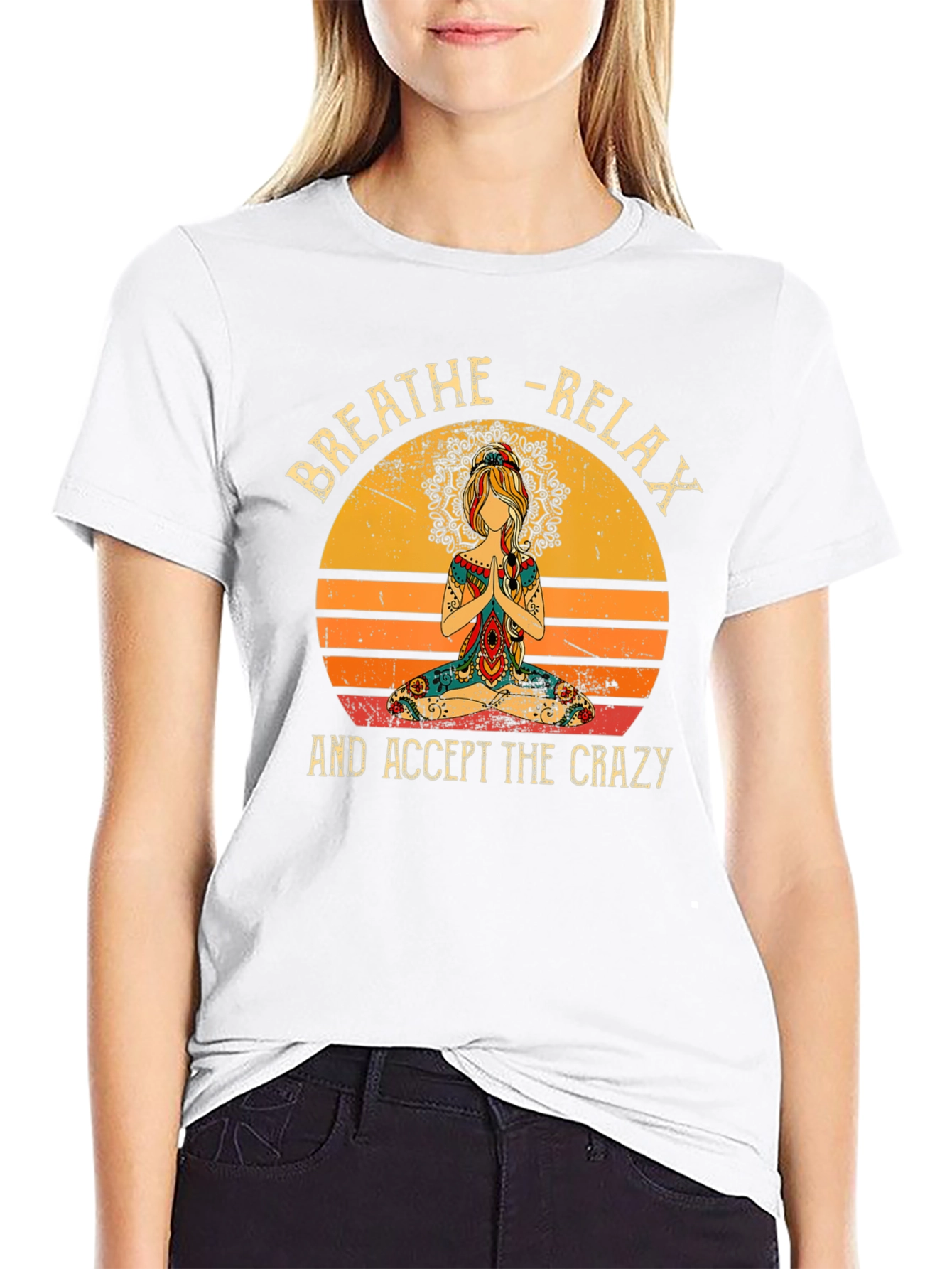 Breathe Relax Crazy T-Shirt