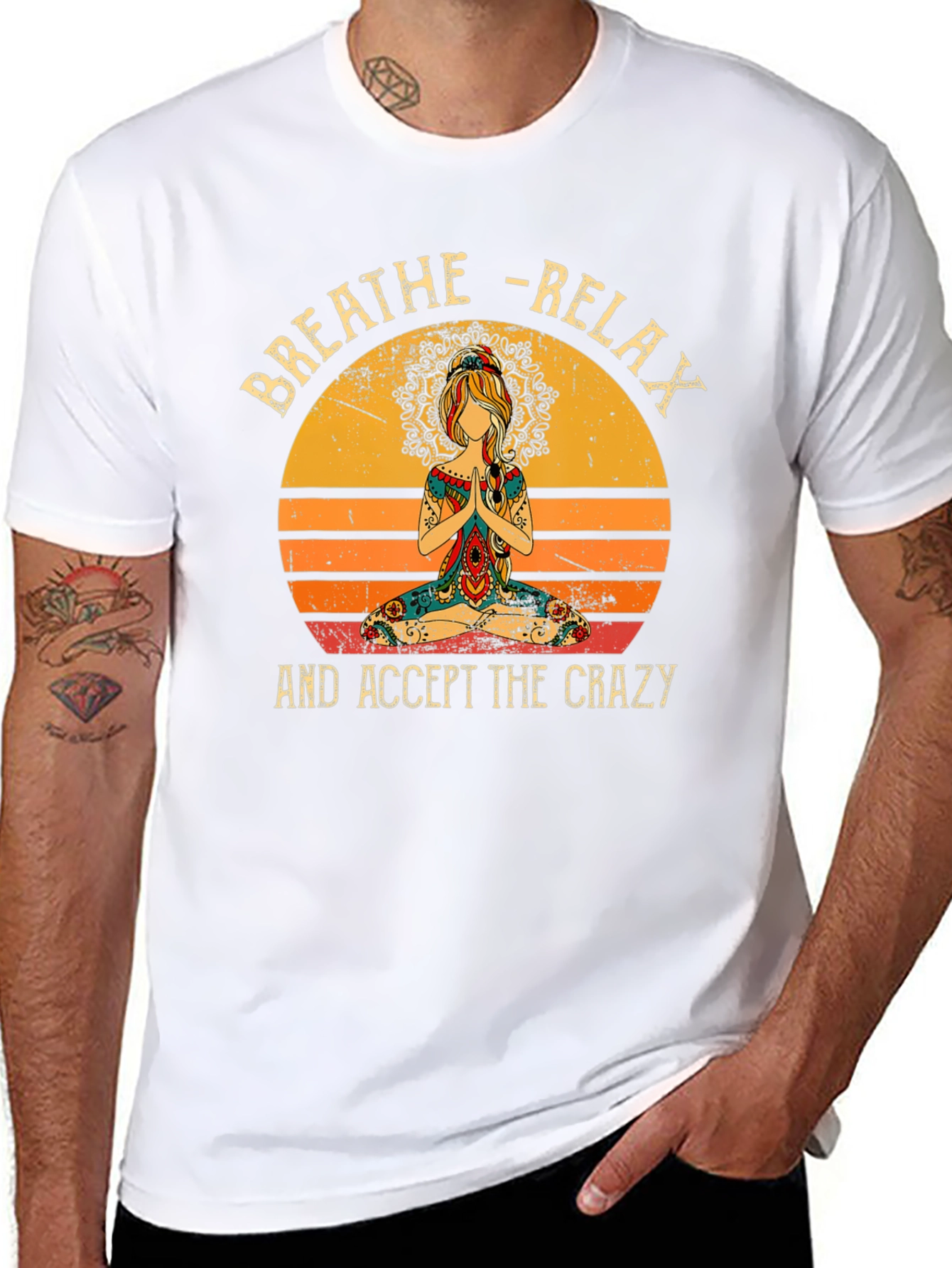 Breathe Relax Crazy T-Shirt