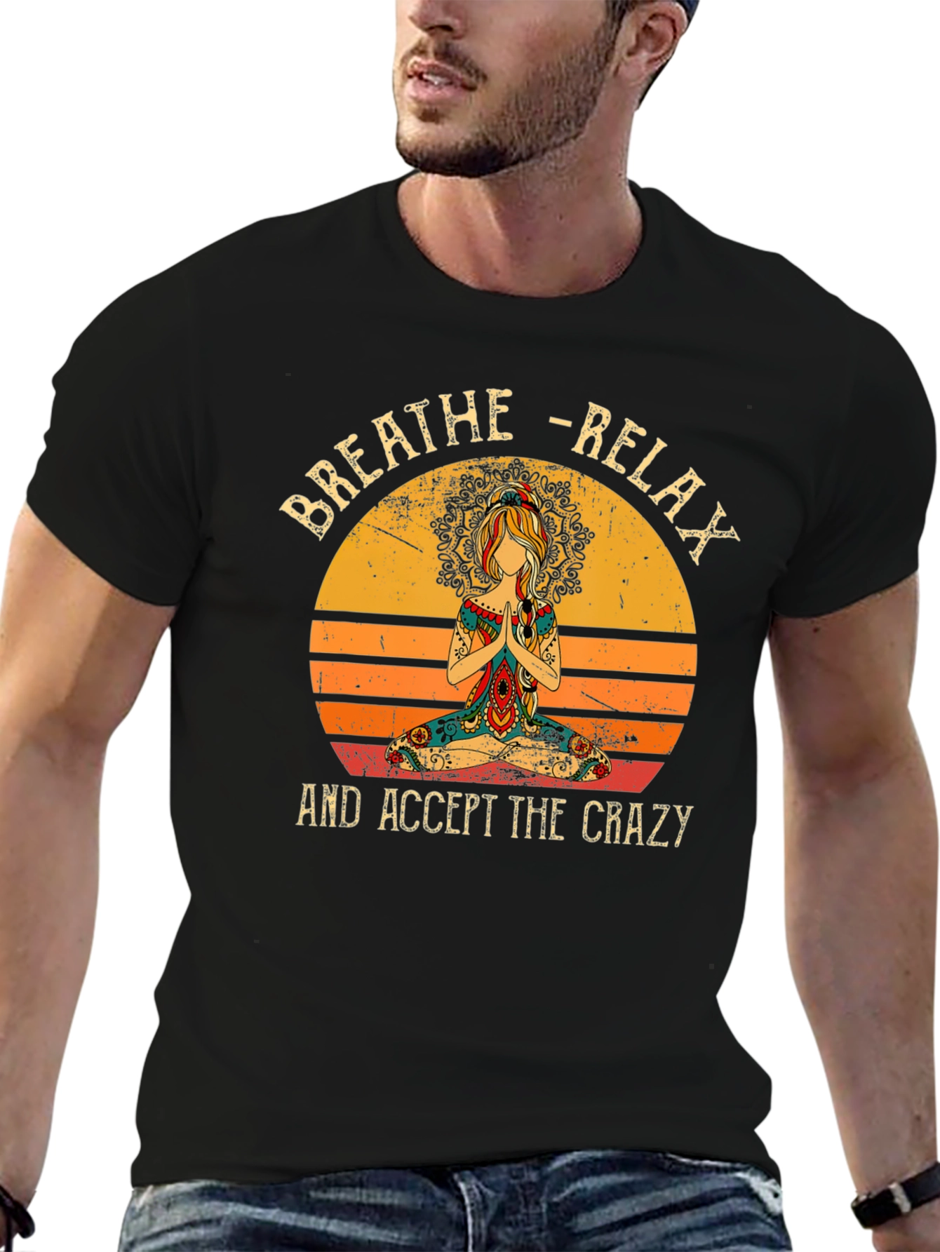 Breathe Relax Crazy T-Shirt