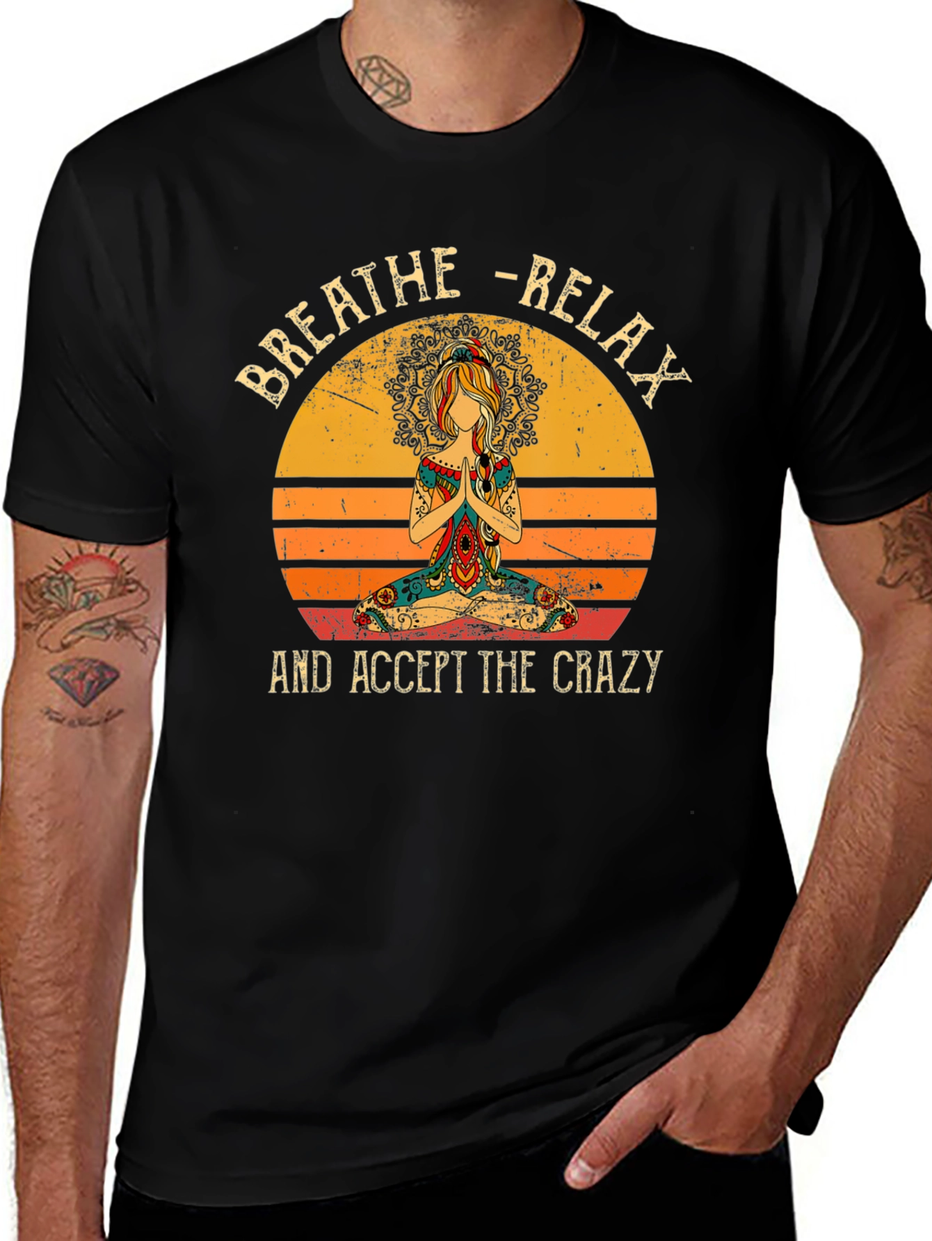 Breathe Relax Crazy T-Shirt
