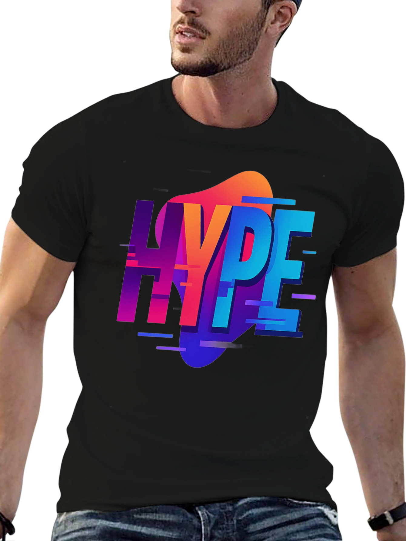 Hype Graphic Tee - Trendy Streetwear Shirt