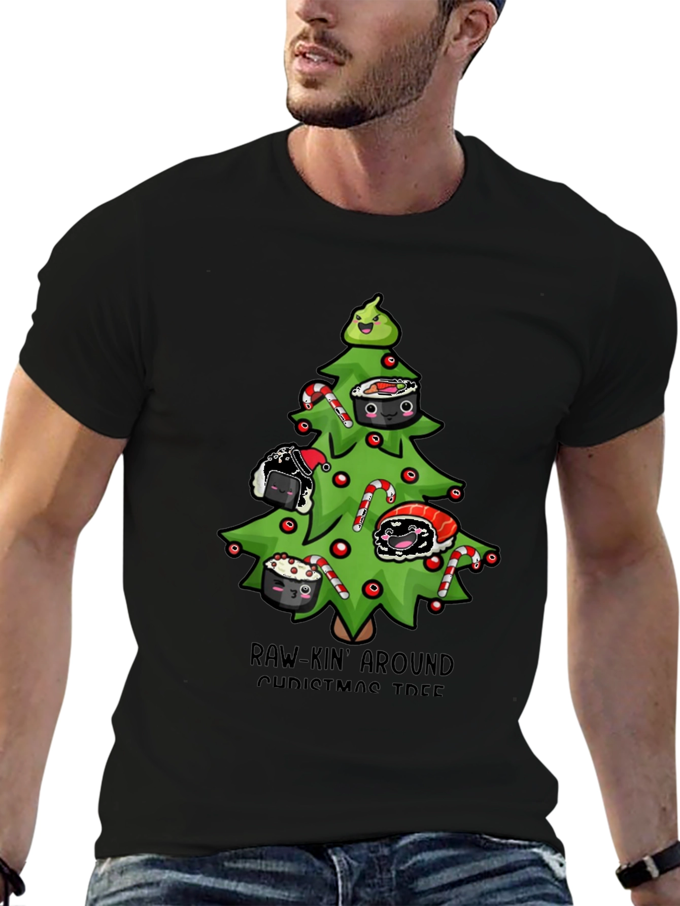 Sushi Christmas Tree T-Shirt