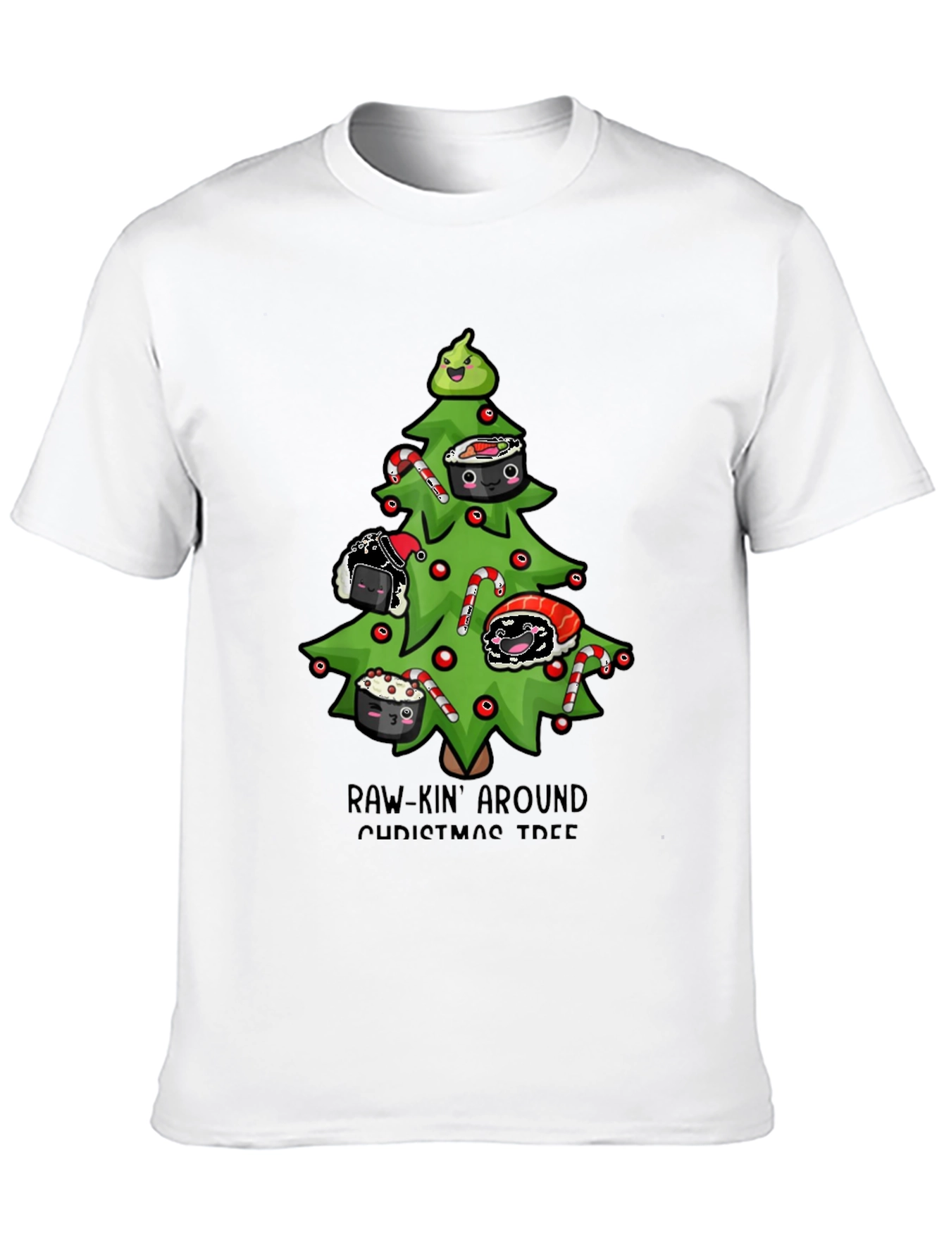 Sushi Christmas Tree T-Shirt