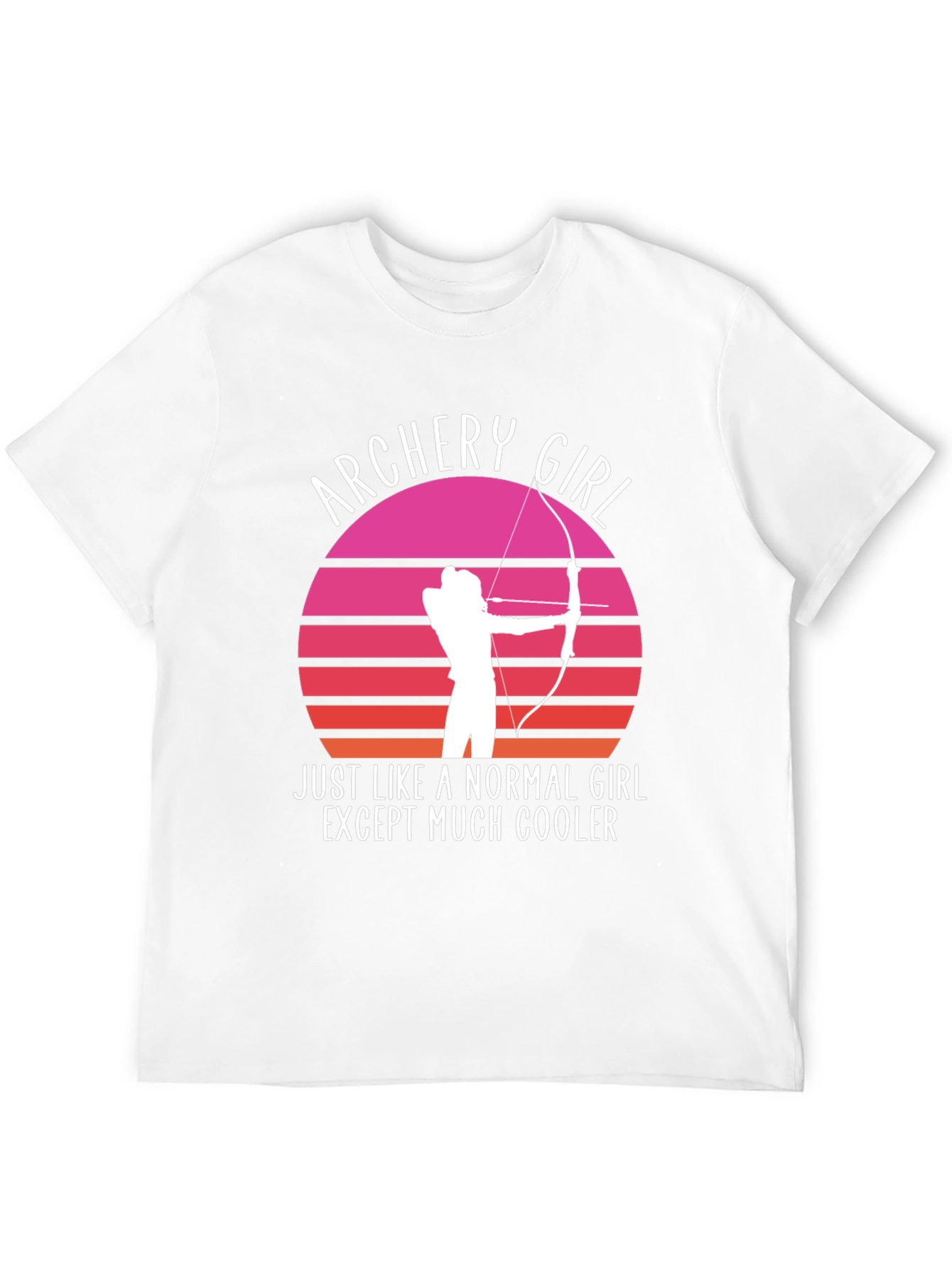 Archery Girl Graphic Tee - Cool Archer T-Shirt