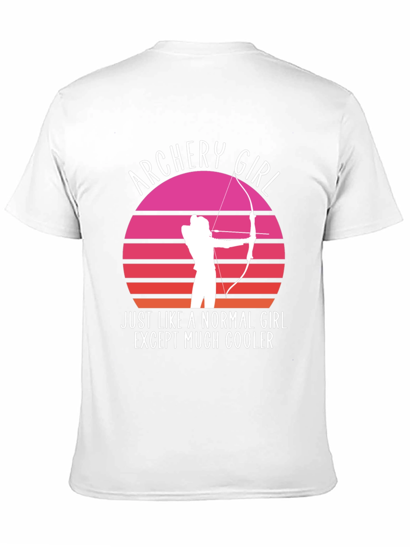 Archery Girl Graphic Tee - Cool Archer T-Shirt