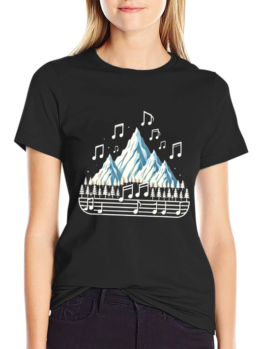 Mountain Music Mens Graphic Tee