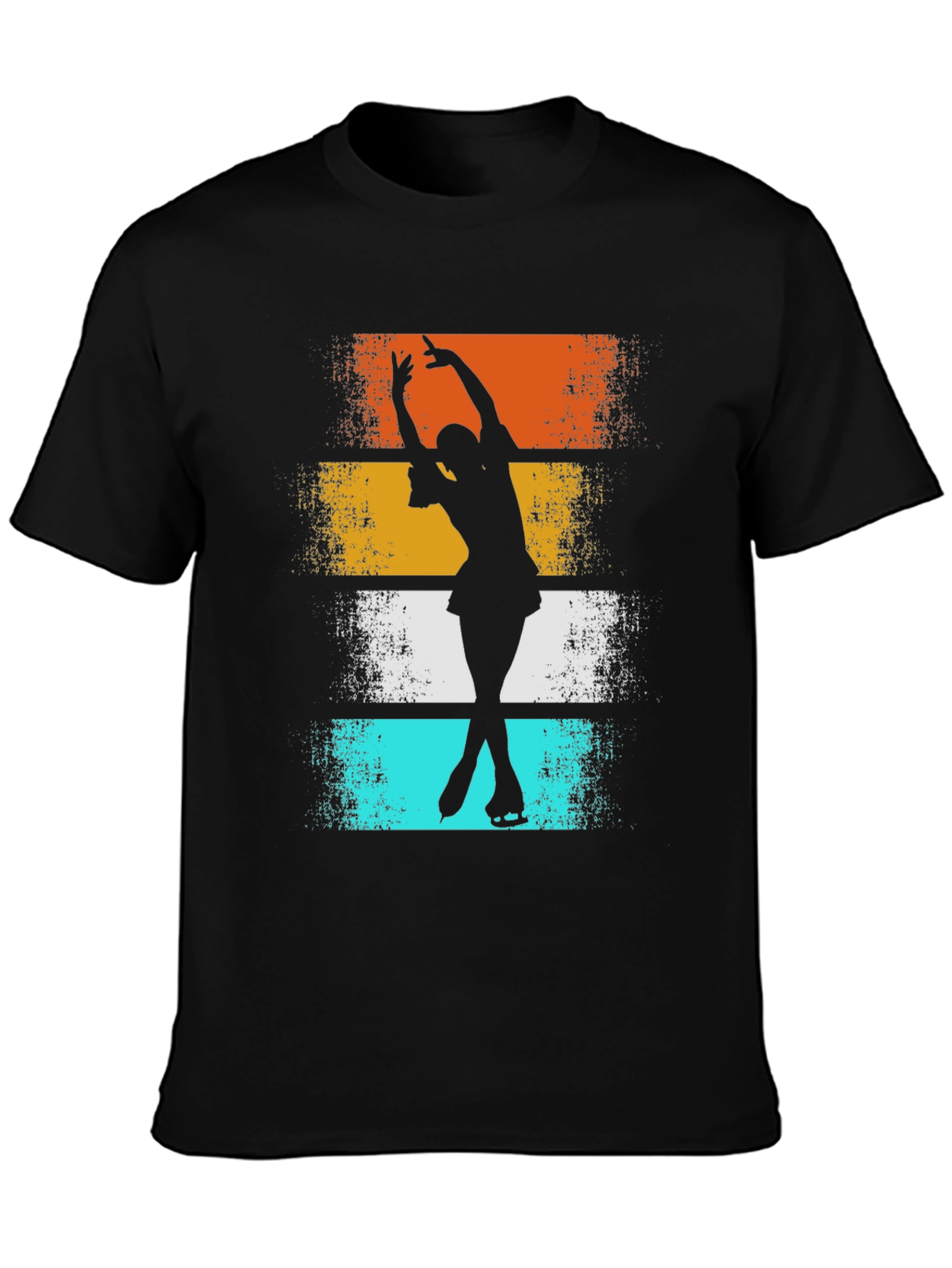Figure Skating Retro T-Shirt