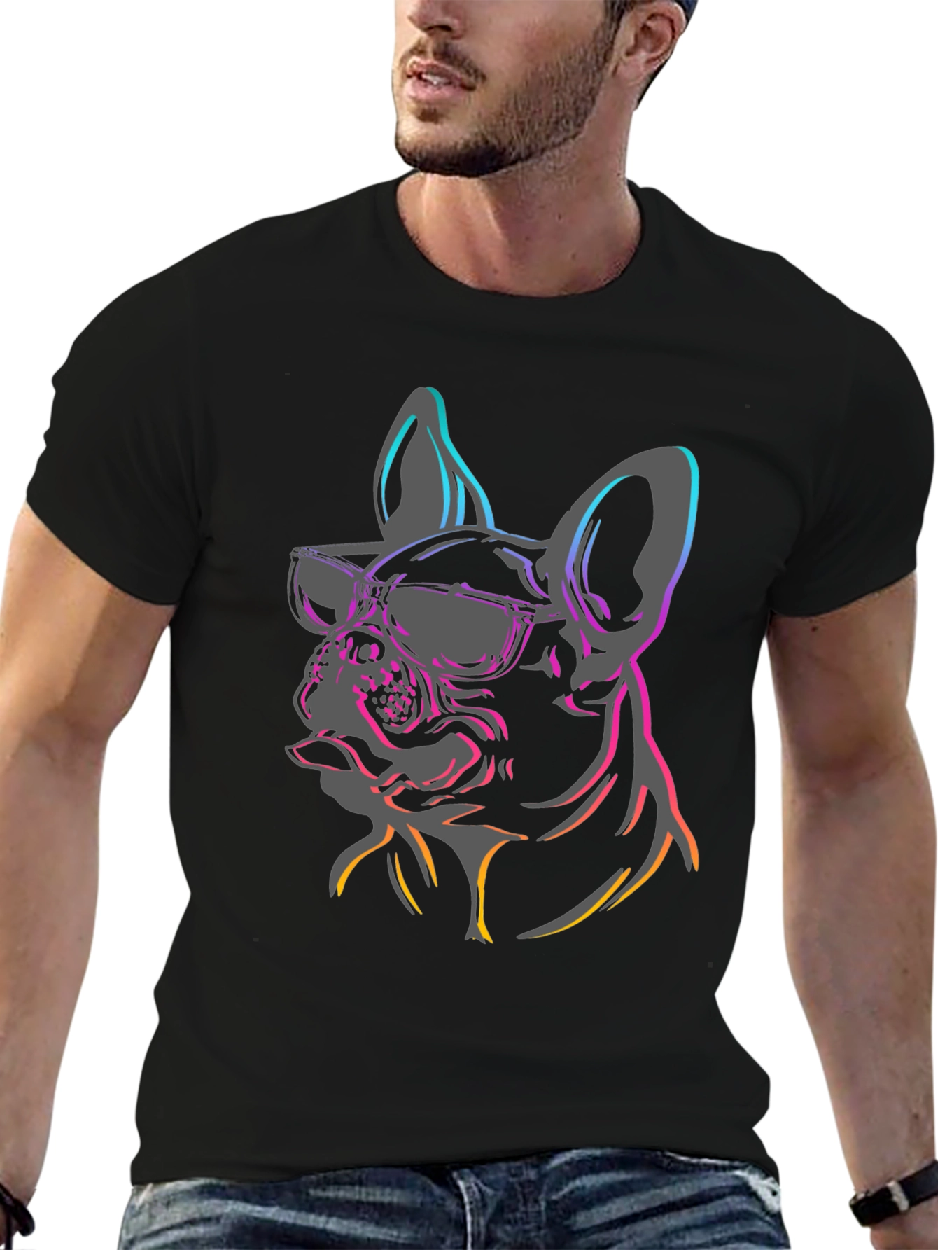 Cool Dog Graphic Tee - Trendy Pet Lover Shirt