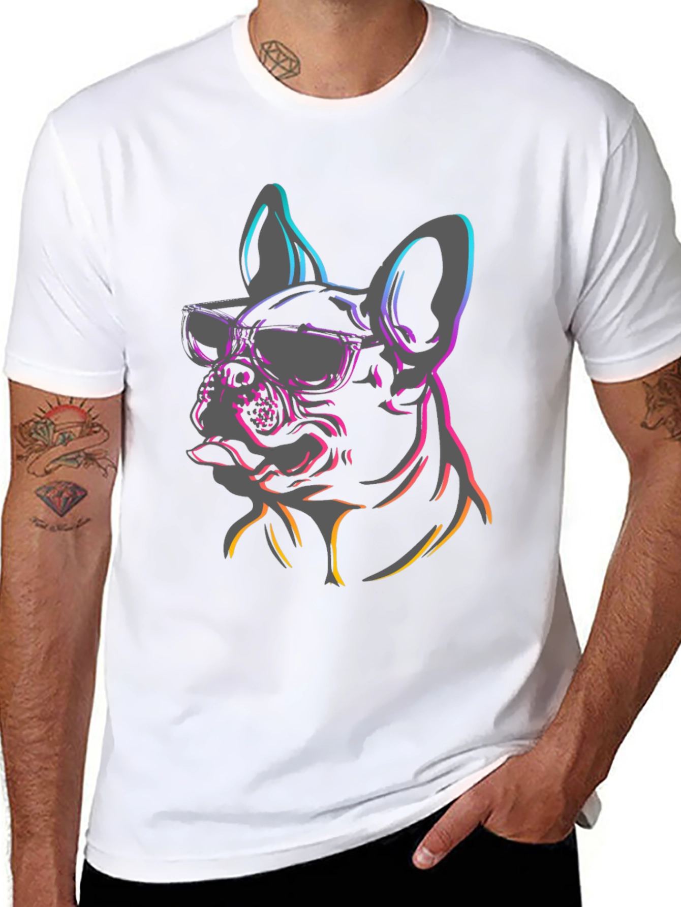 Cool Dog Graphic Tee - Trendy Pet Lover Shirt