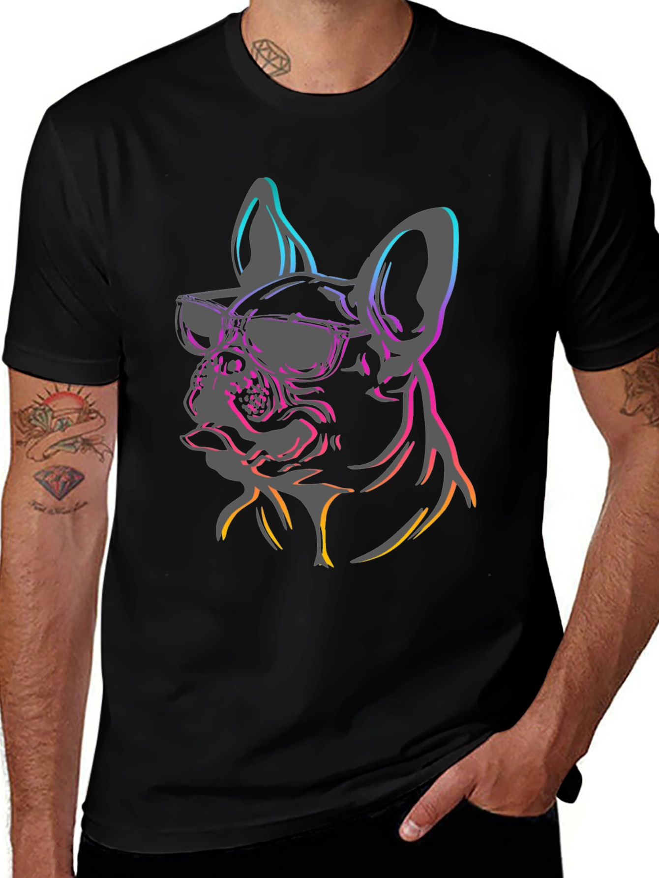 Cool Dog Graphic Tee - Trendy Pet Lover Shirt