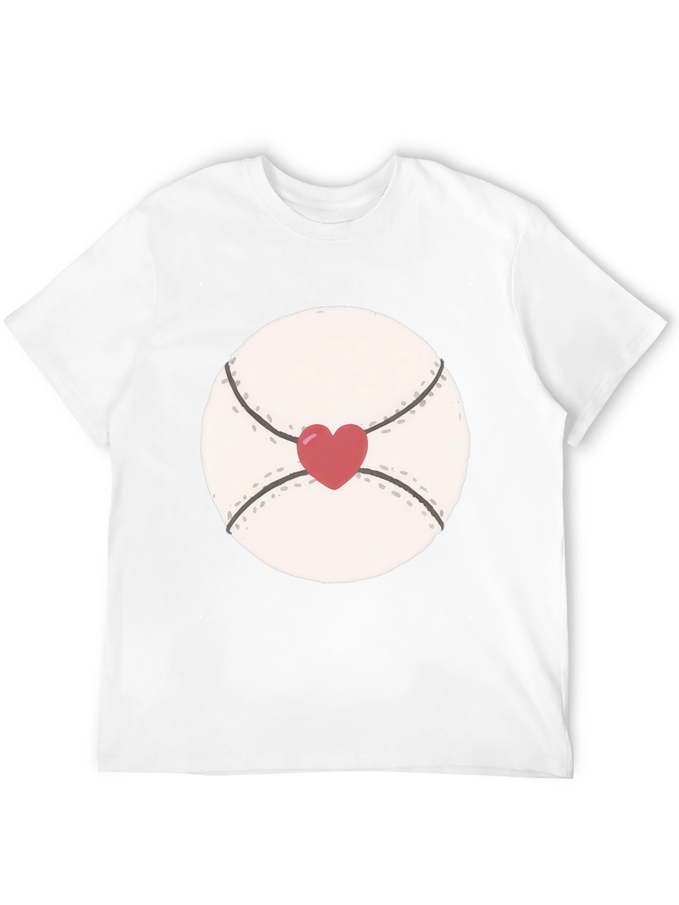 Heart Baseball T-Shirt