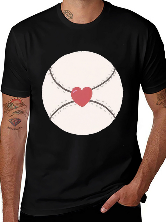 Heart Baseball T-Shirt