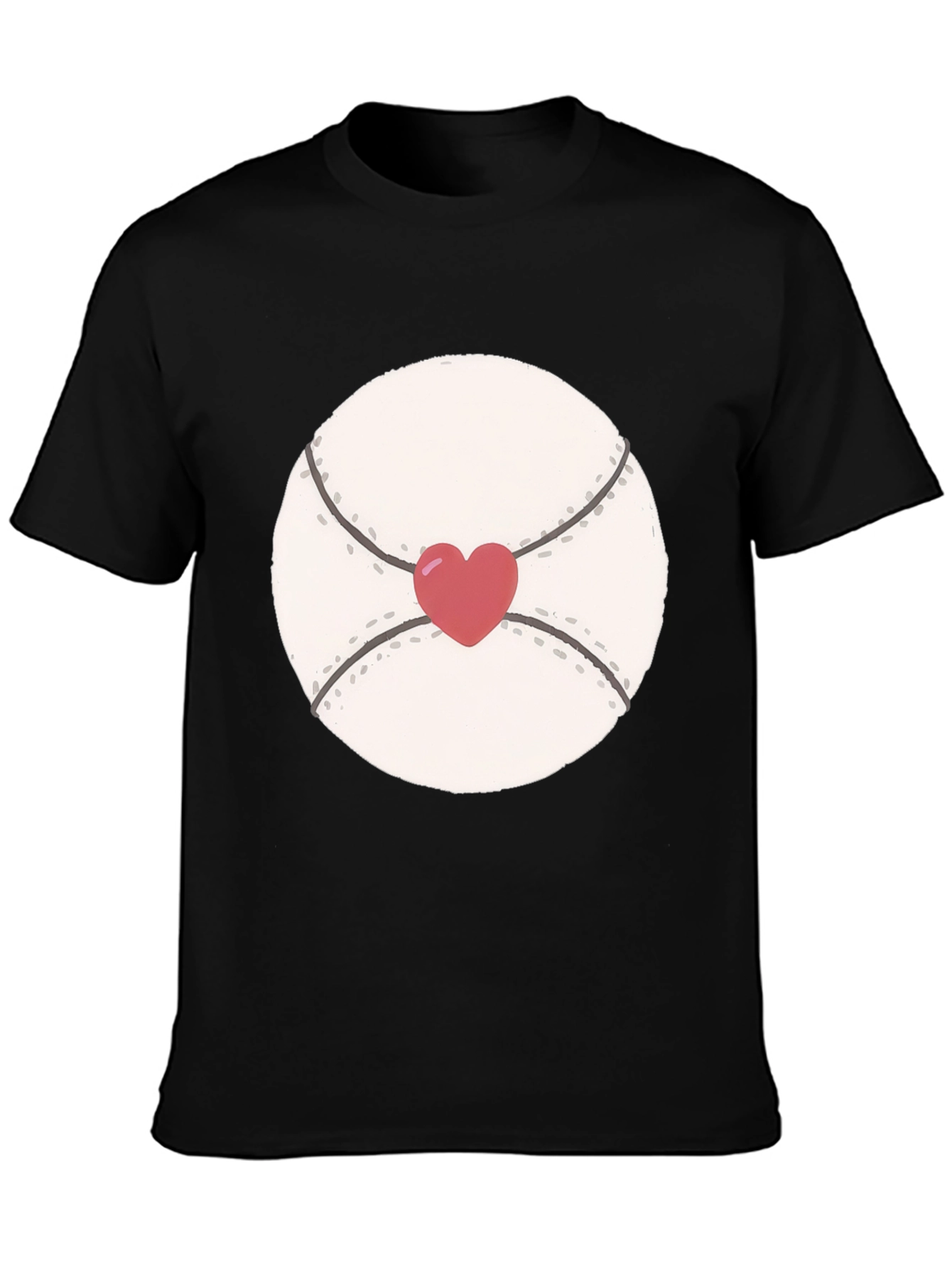 Heart Baseball T-Shirt