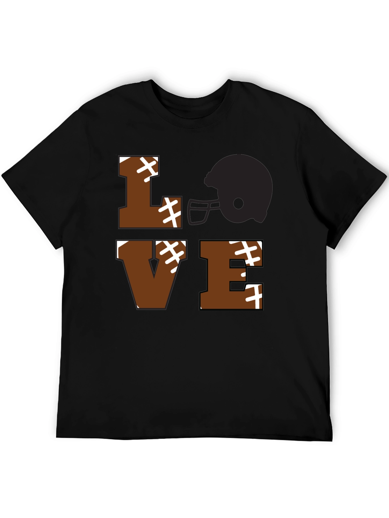 Football LOVE Graphic T-Shirt