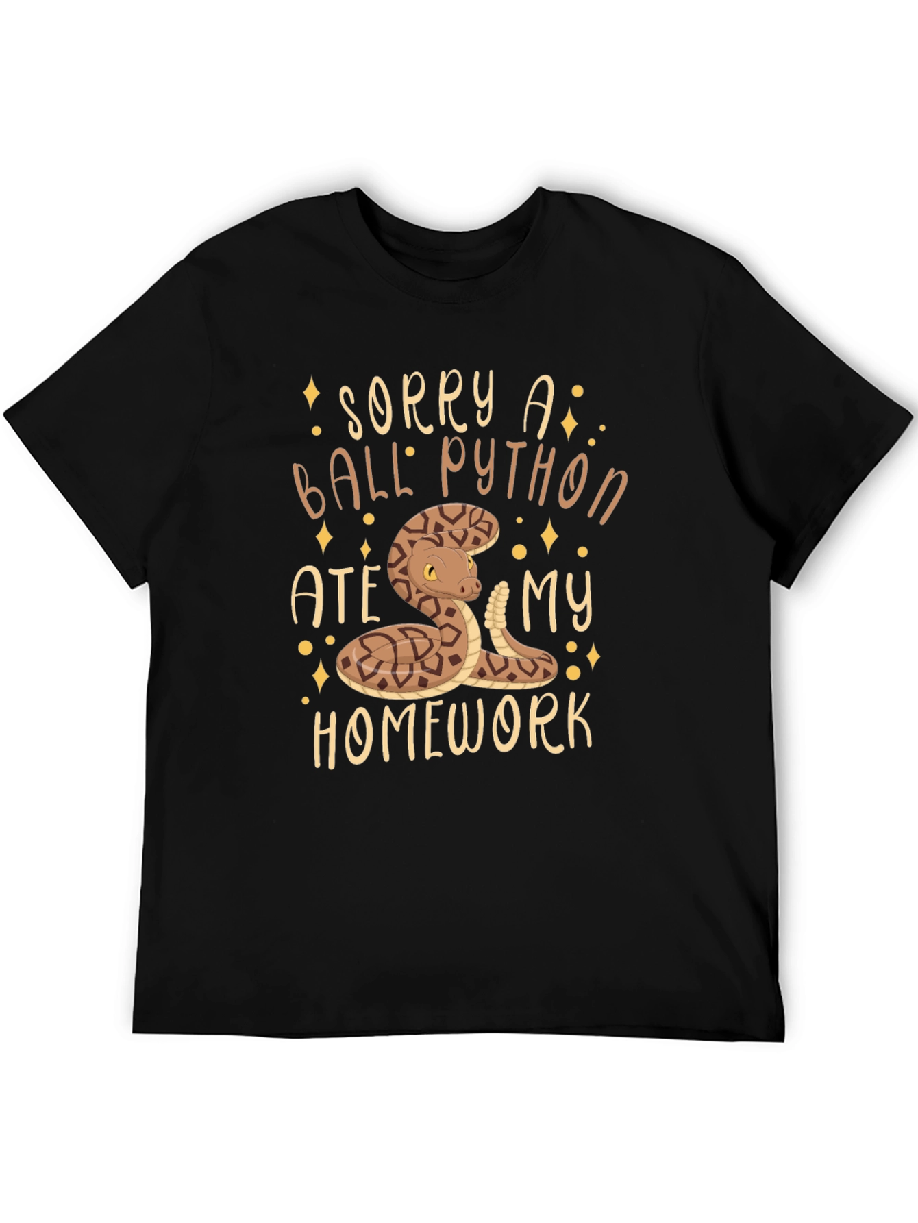 Ball Python Ate My Homework T-Shirt