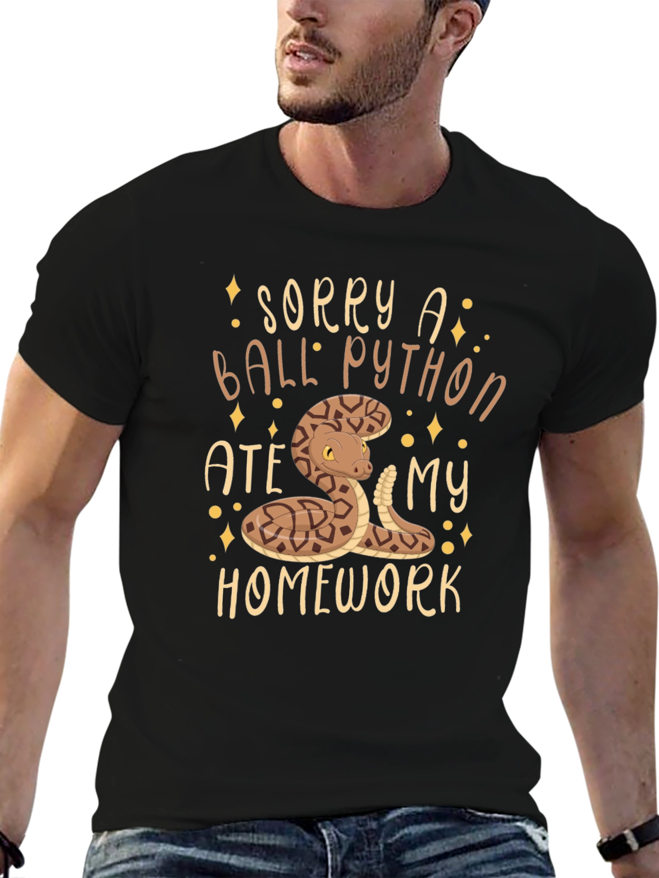 Ball Python Ate My Homework T-Shirt