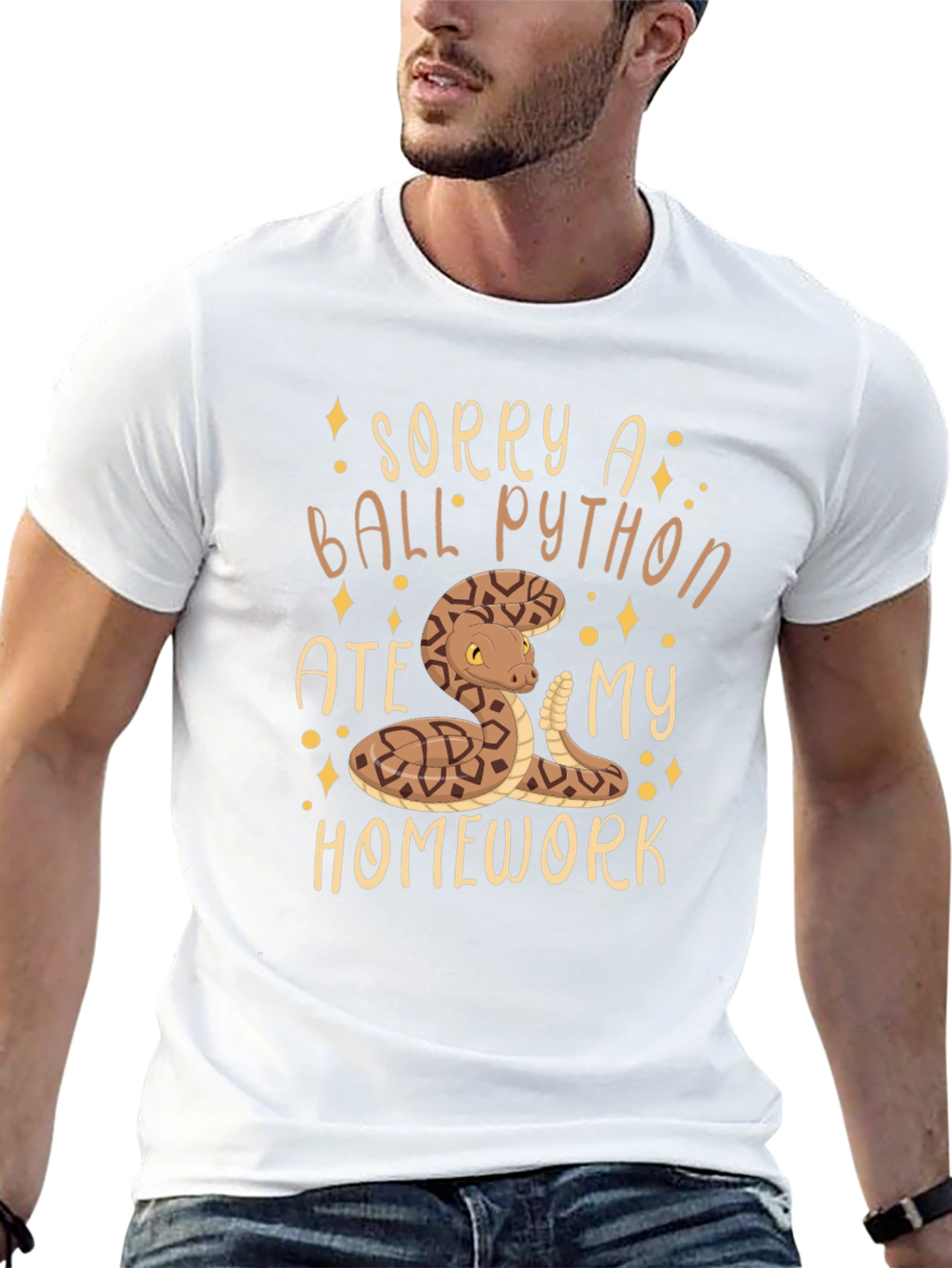 Ball Python Ate My Homework T-Shirt