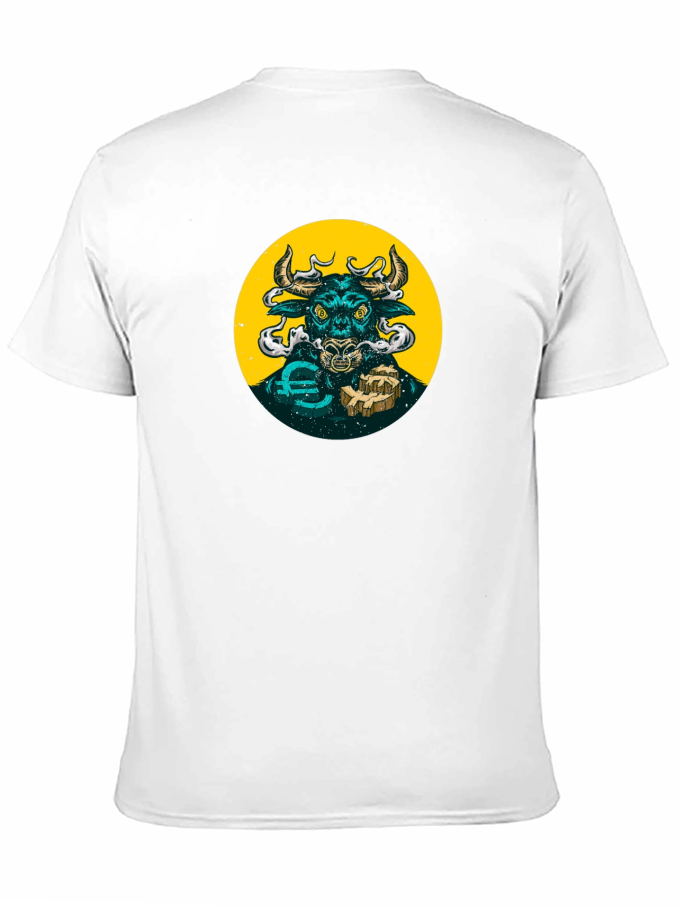 Bull Crypto T-Shirt - Black Graphic Tee