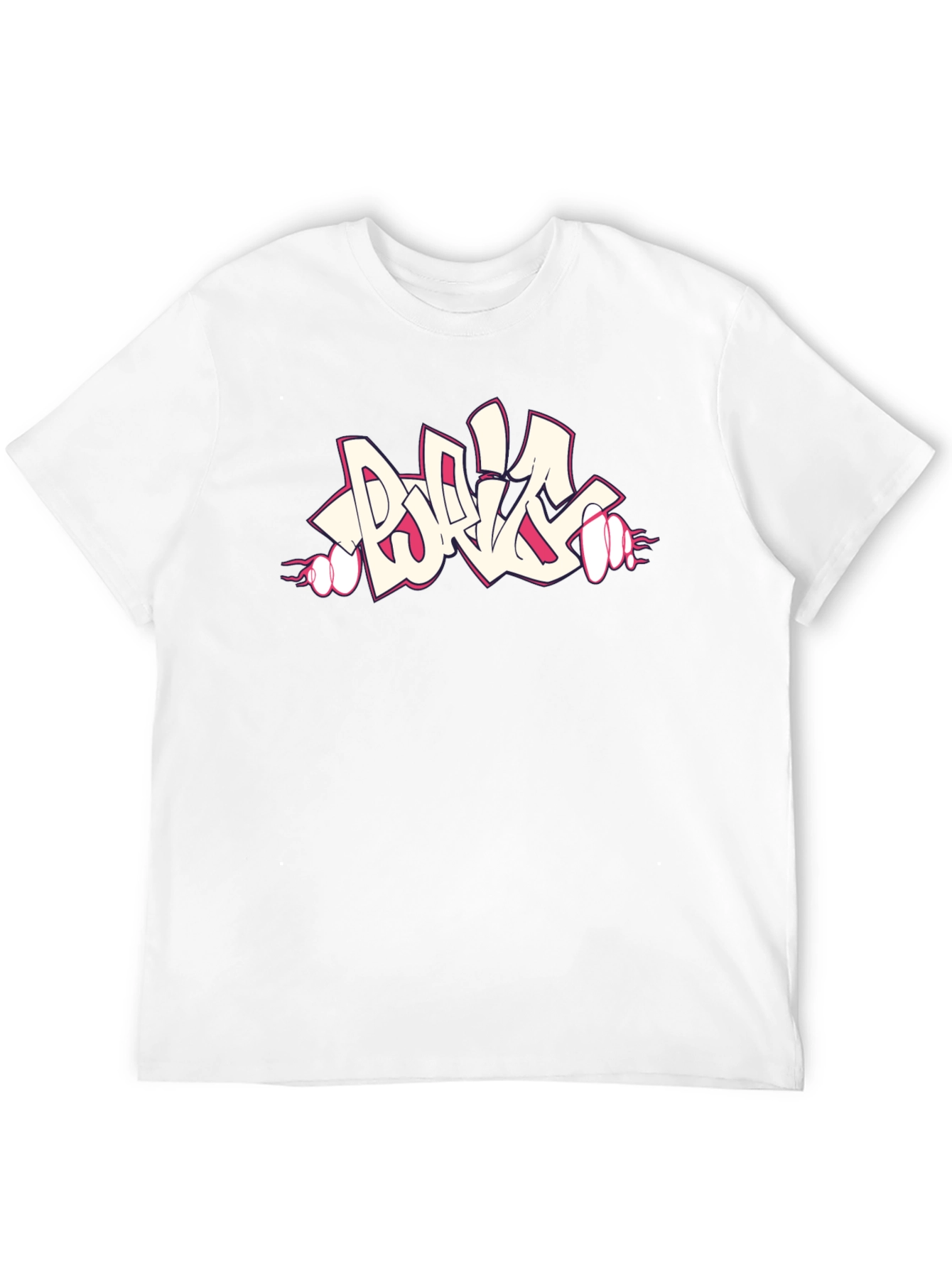 Cool Graphic Print Black T-Shirt