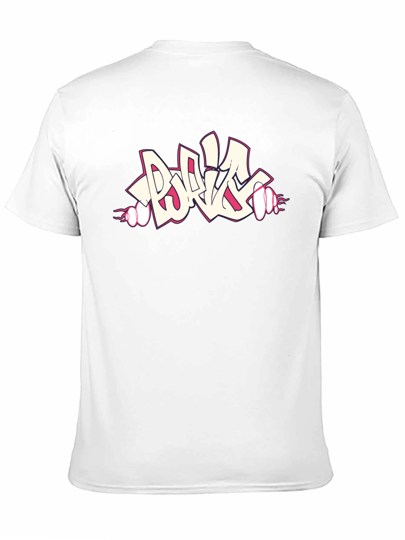 Cool Graphic Print Black T-Shirt