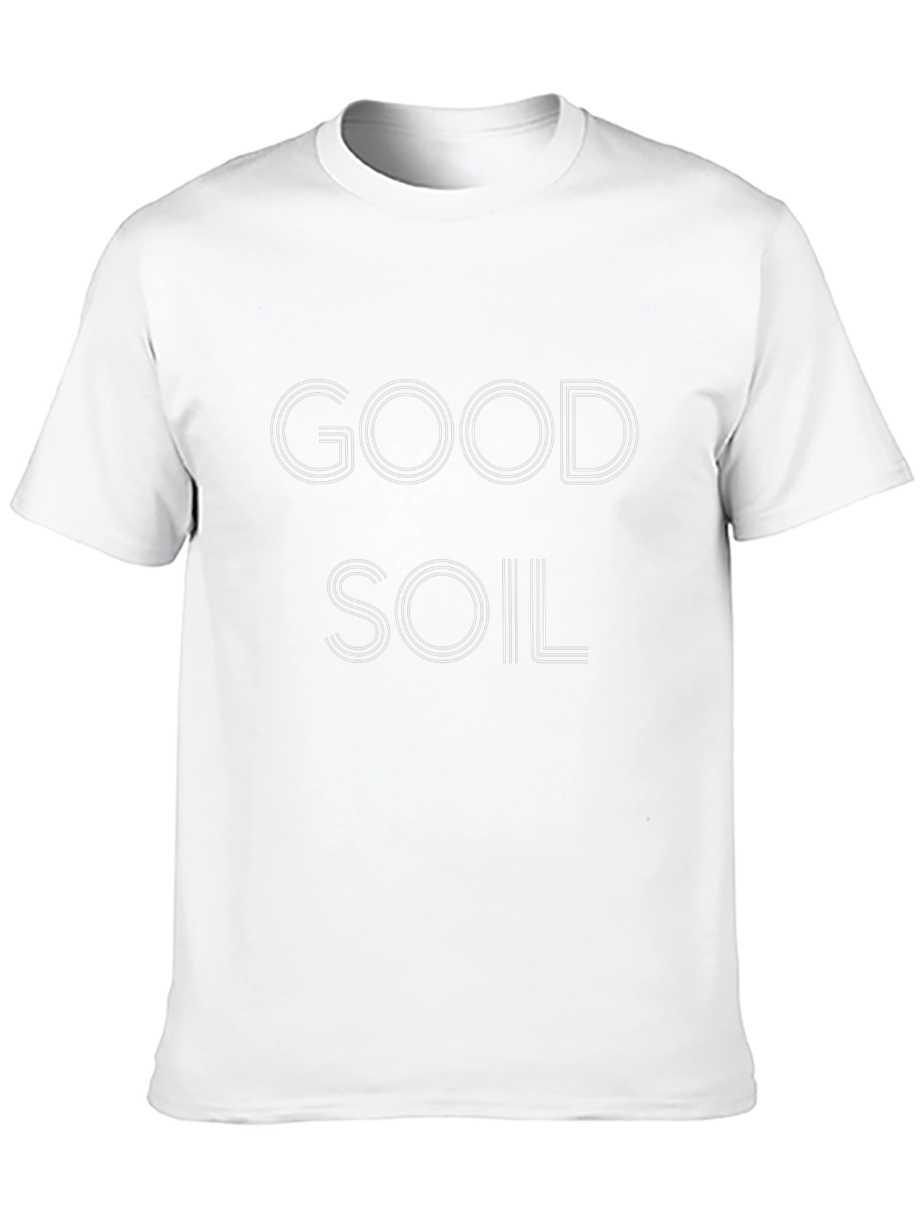 Good Soil Graphic Tee - Black Cotton T-Shirt
