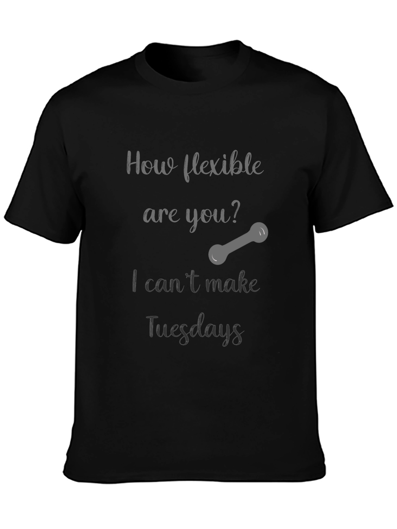 Funny Workout T-Shirt - How Flexible Are You?
