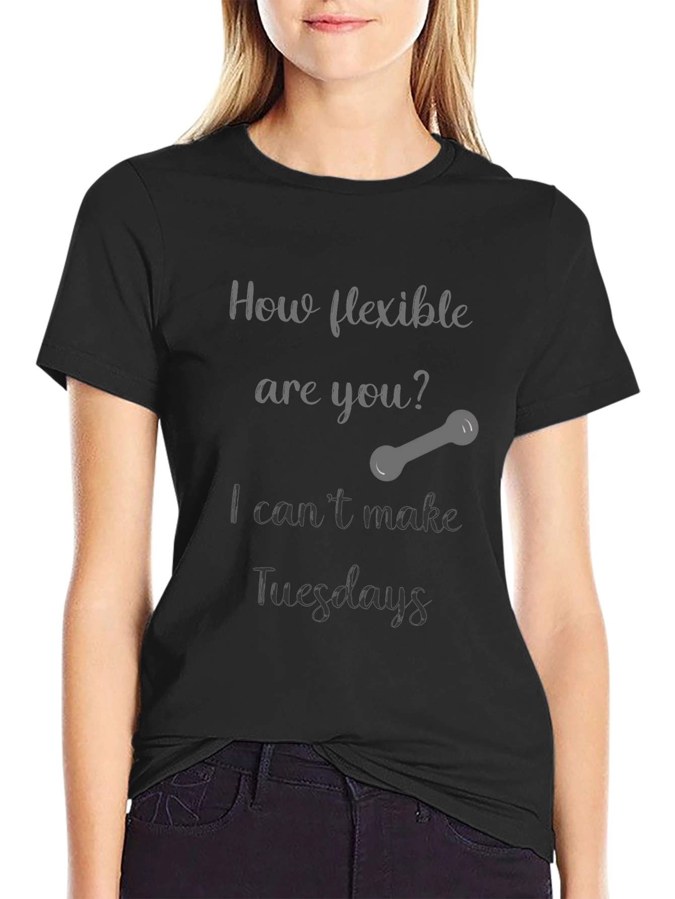Funny Workout T-Shirt - How Flexible Are You?