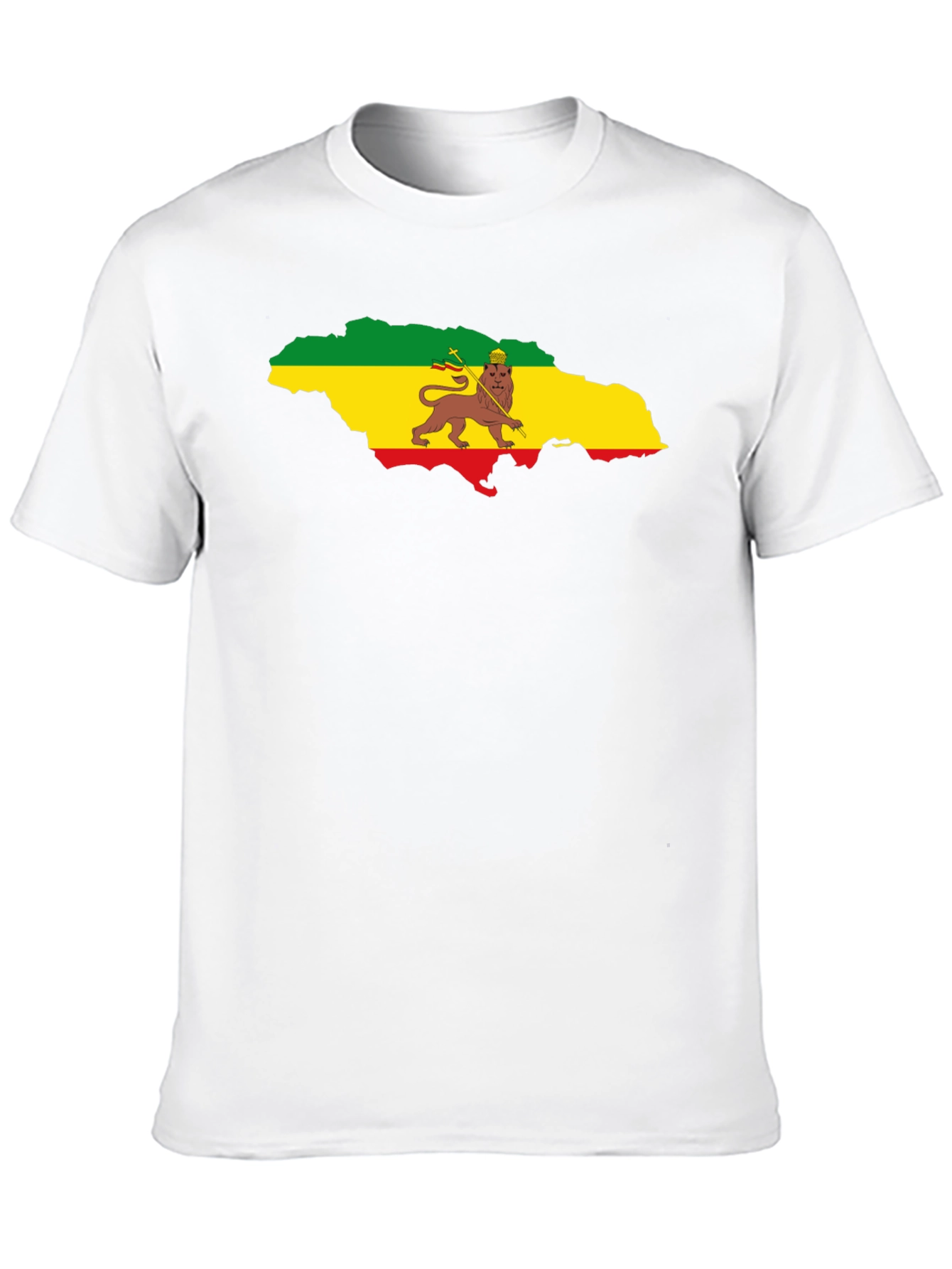 Jamaica Flag Lion T-Shirt